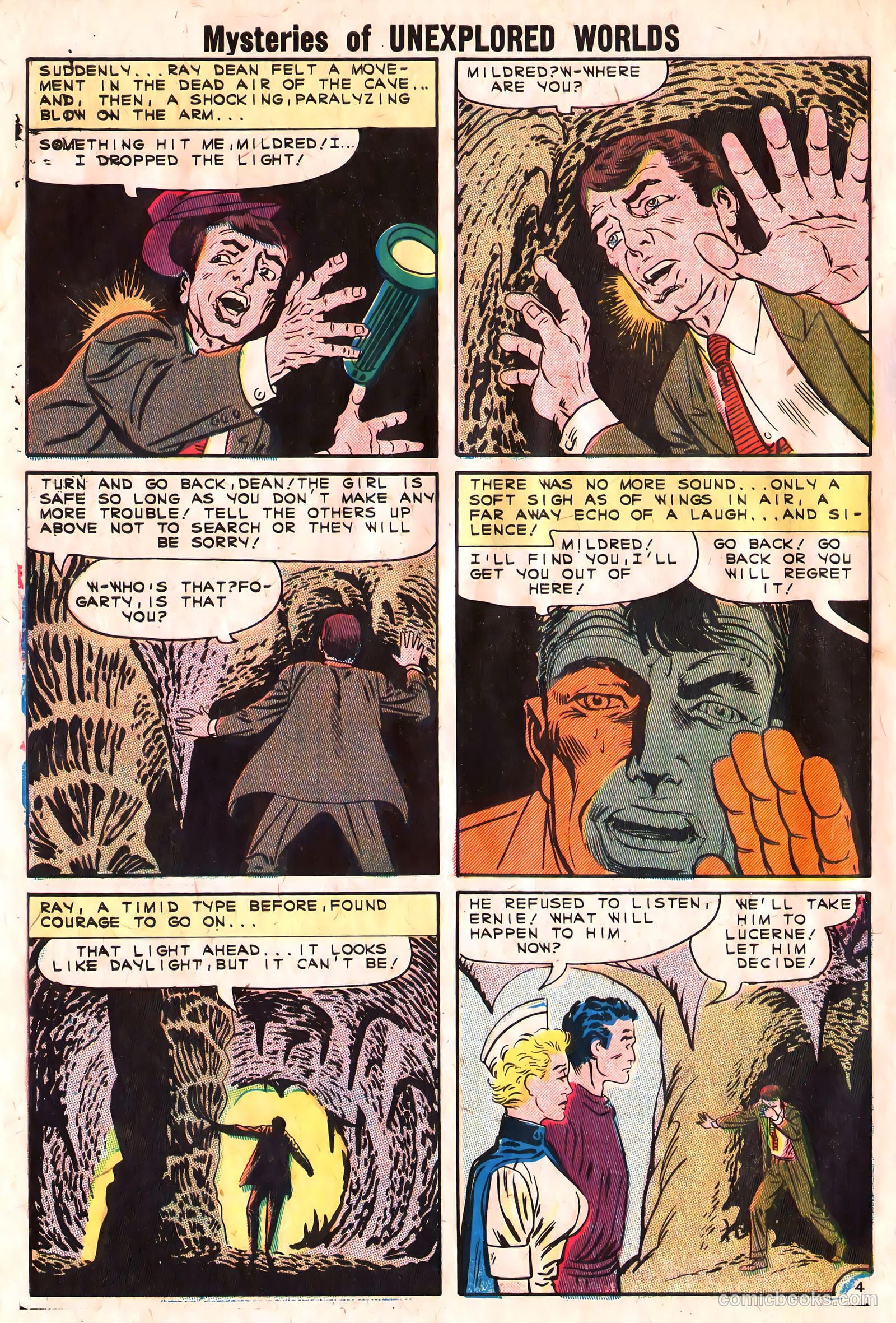 Mysteries of Unexplored Worlds #24 (1961) — page 32 of 37