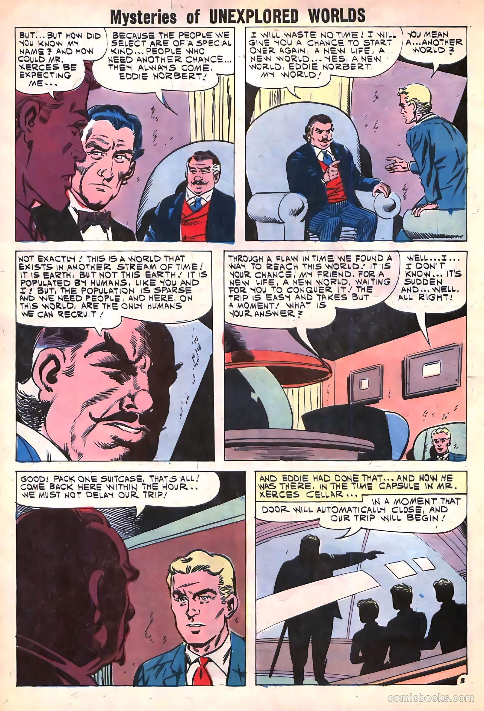 Mysteries of Unexplored Worlds #25 (1961) — page 6 of 36
