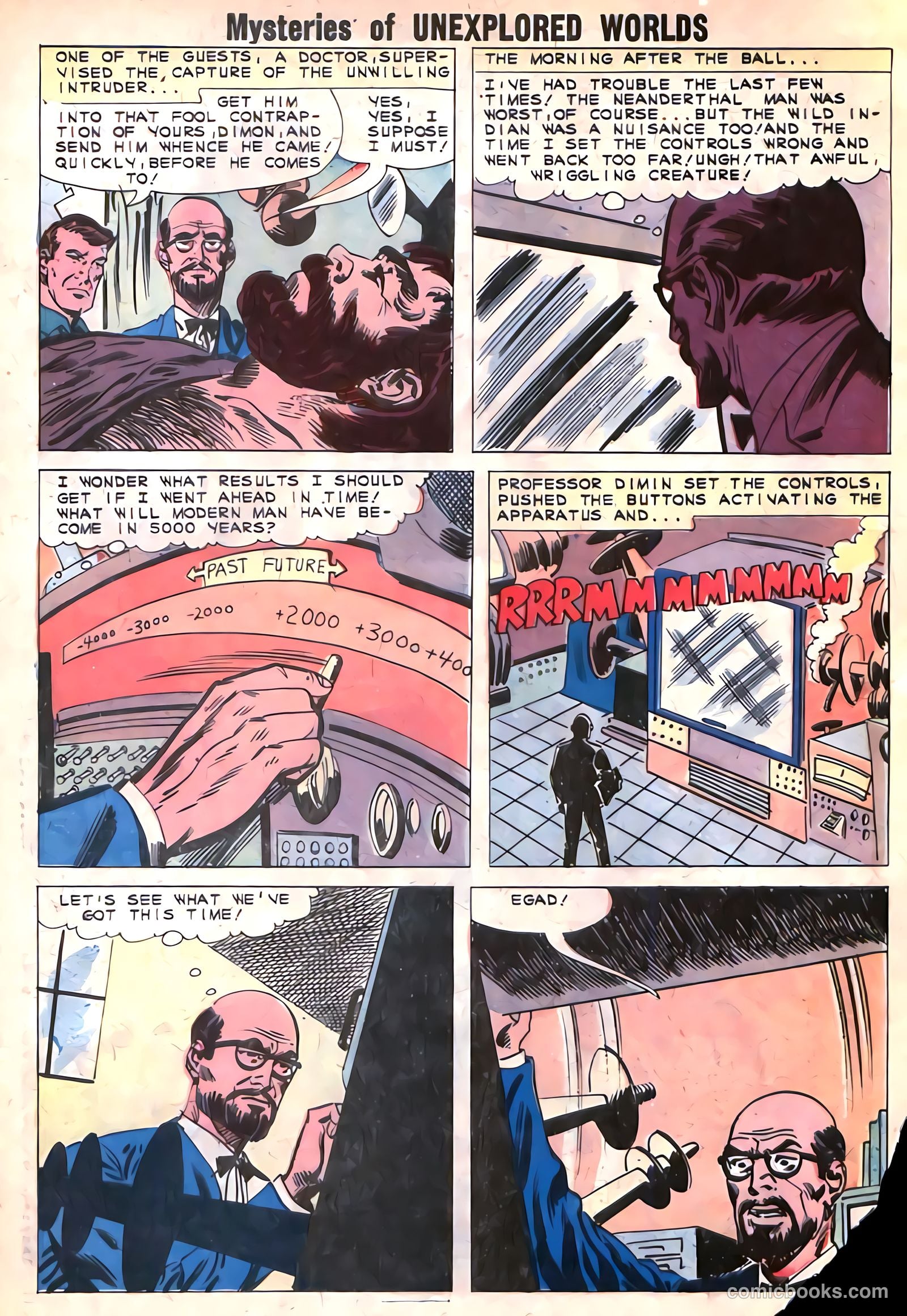 Mysteries of Unexplored Worlds #25 (1961) — page 18 of 36