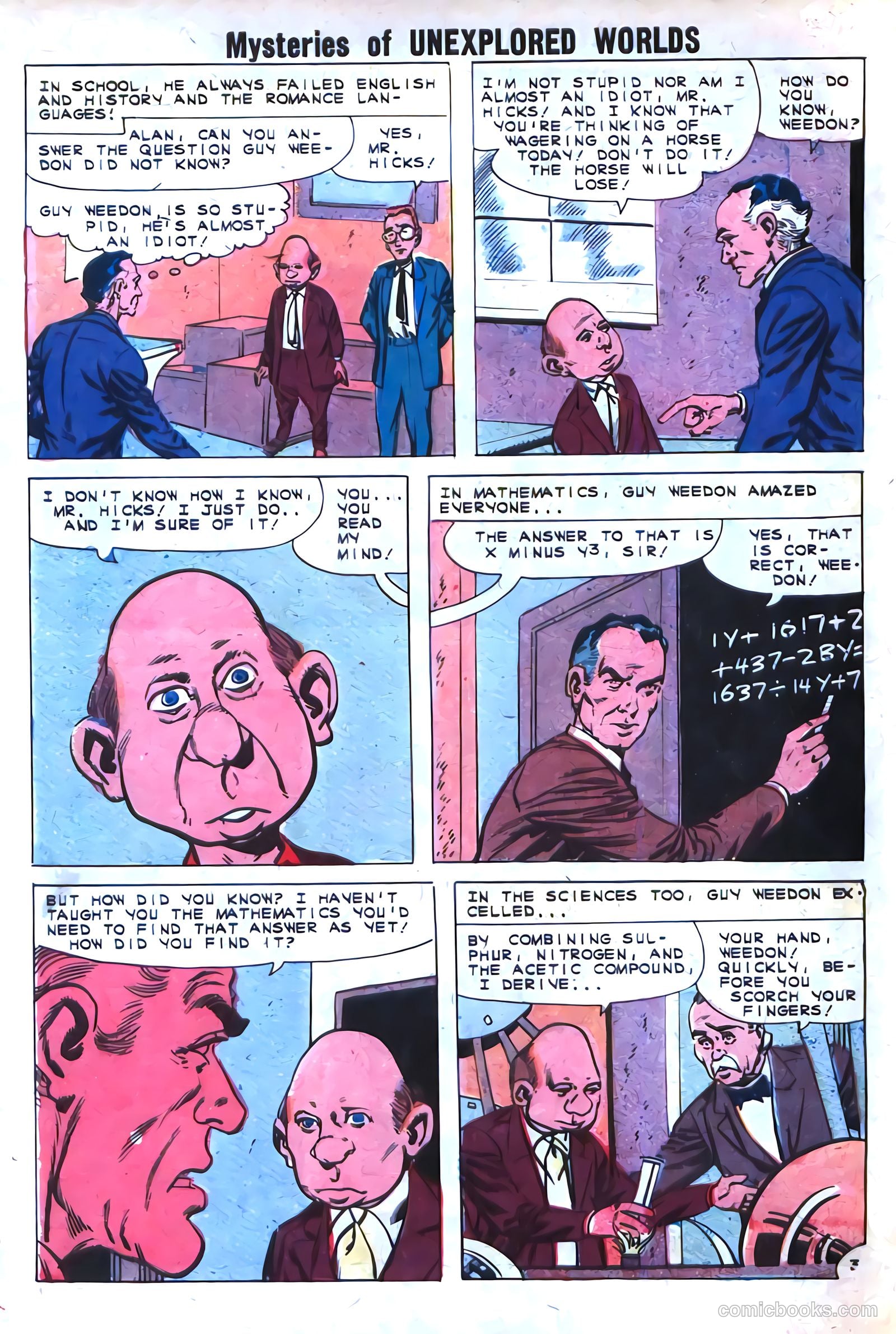 Mysteries of Unexplored Worlds #25 (1961) — page 28 of 36