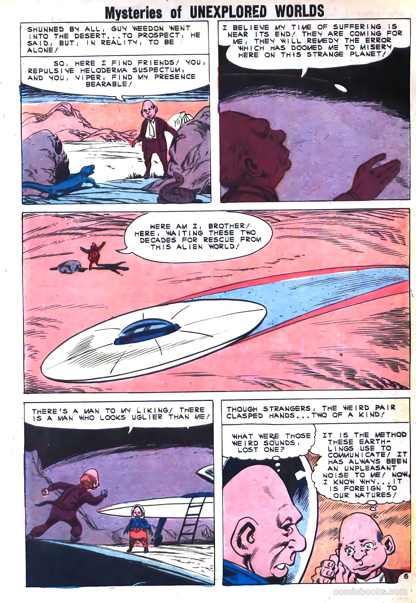 Mysteries of Unexplored Worlds #25 (1961) — page 32 of 36