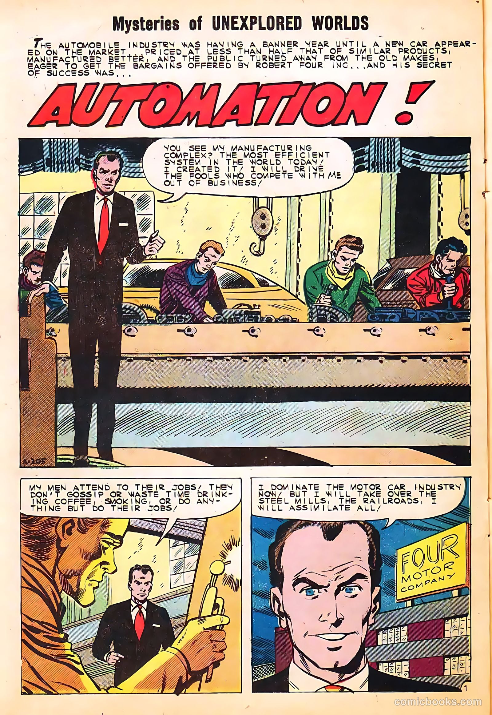 Mysteries of Unexplored Worlds #26 (1961) — page 20 of 36