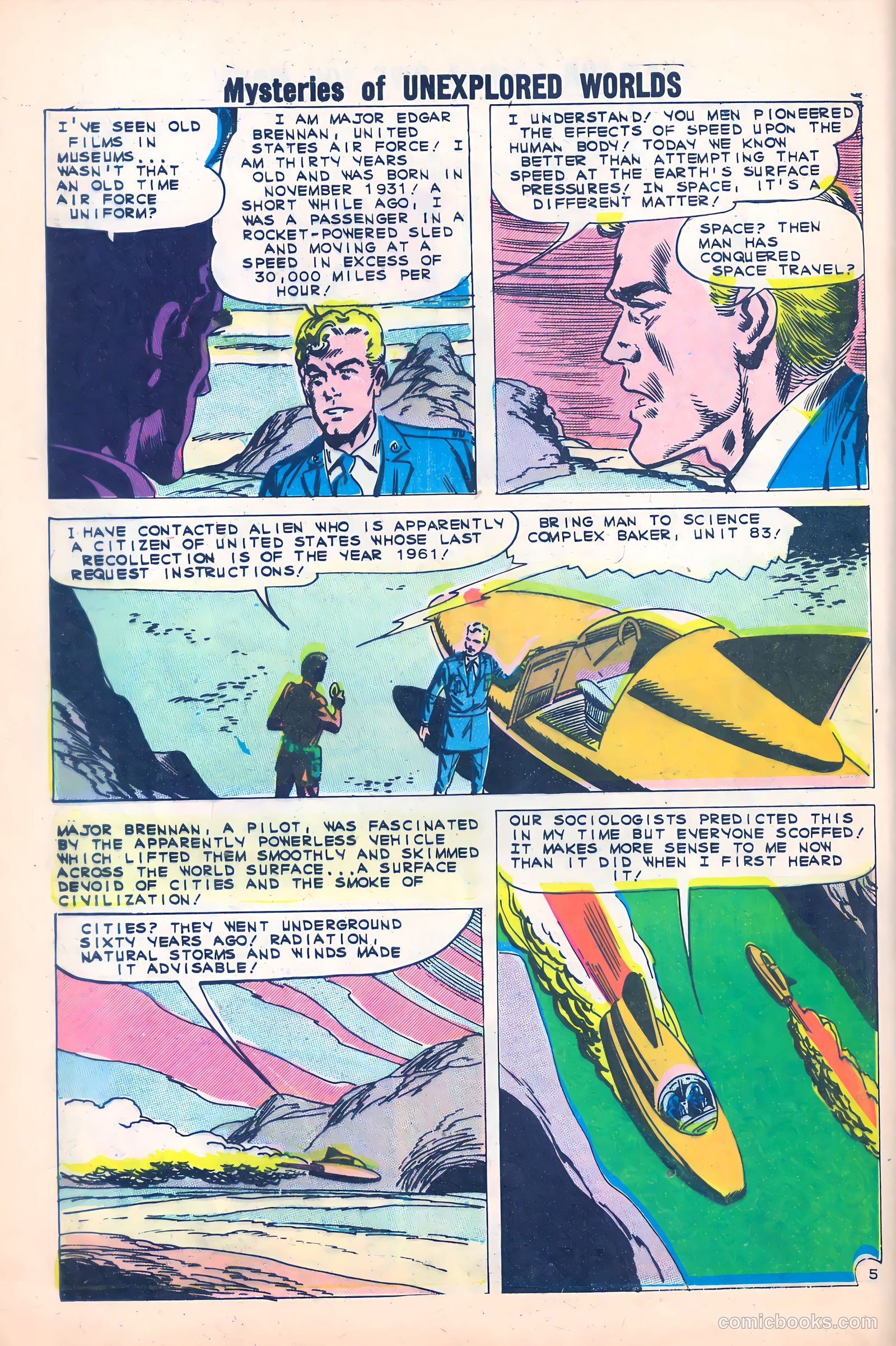 Mysteries of Unexplored Worlds #27 (1961) — page 8 of 36