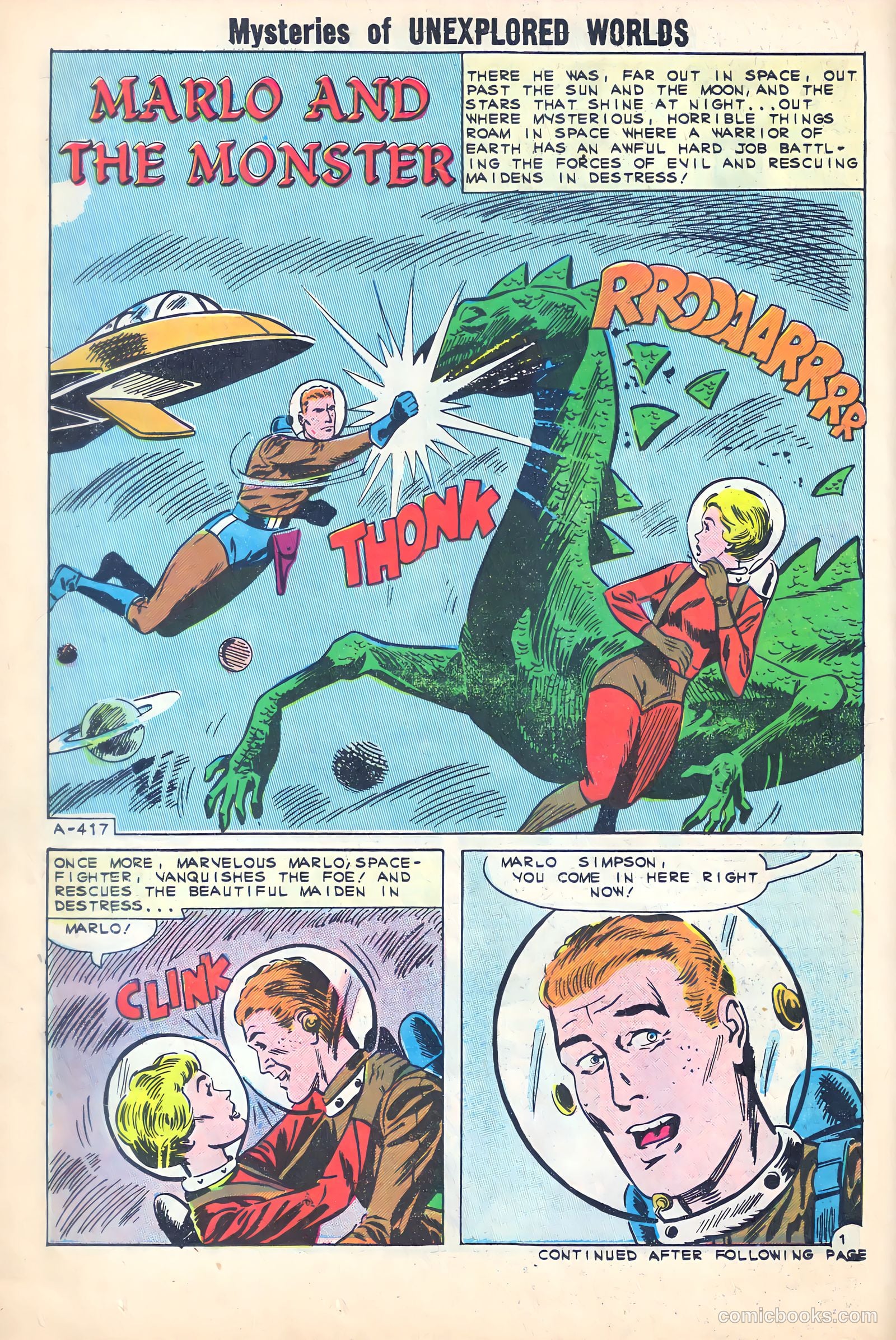 Mysteries of Unexplored Worlds #27 (1961) — page 14 of 36