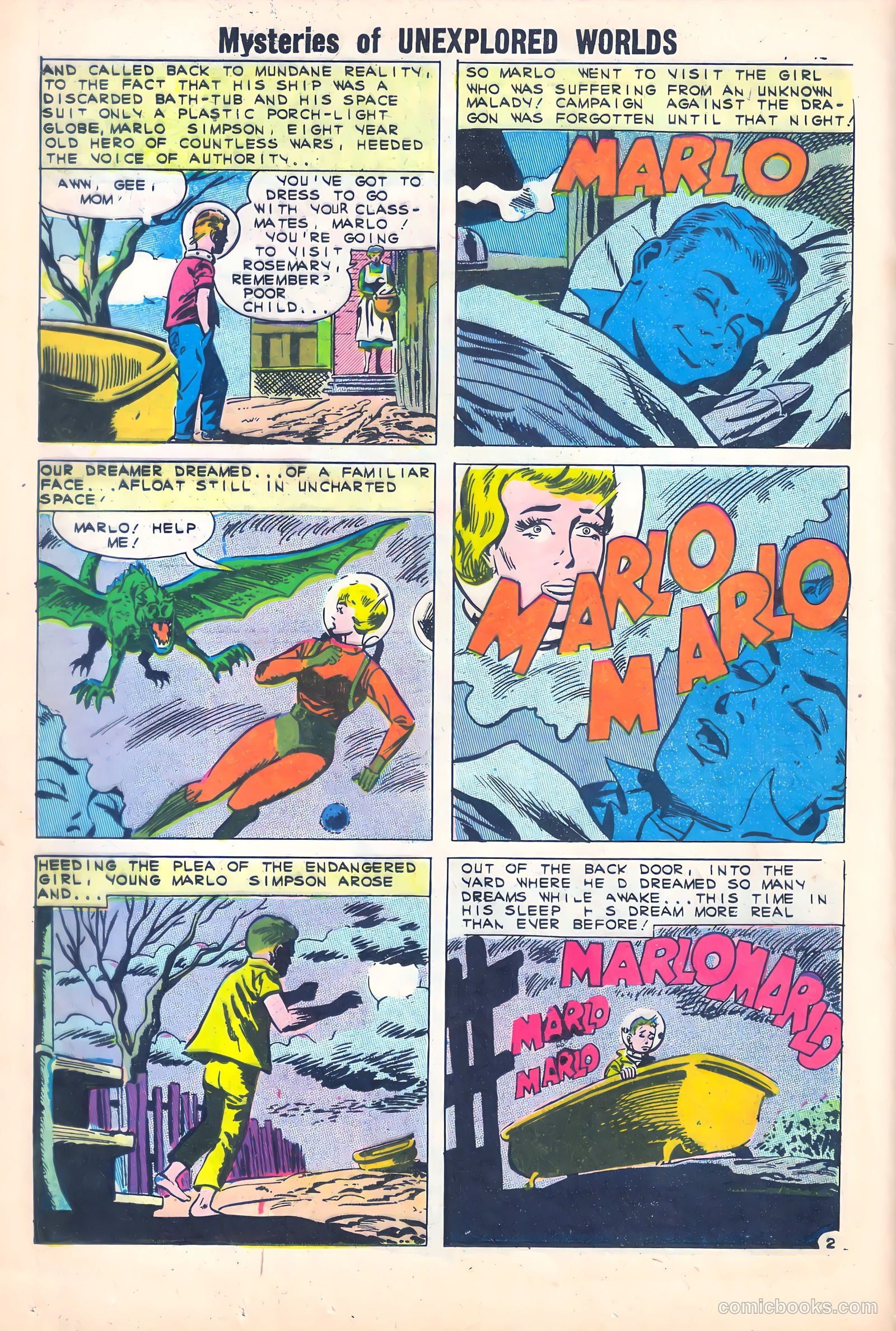 Mysteries of Unexplored Worlds #27 (1961) — page 16 of 36