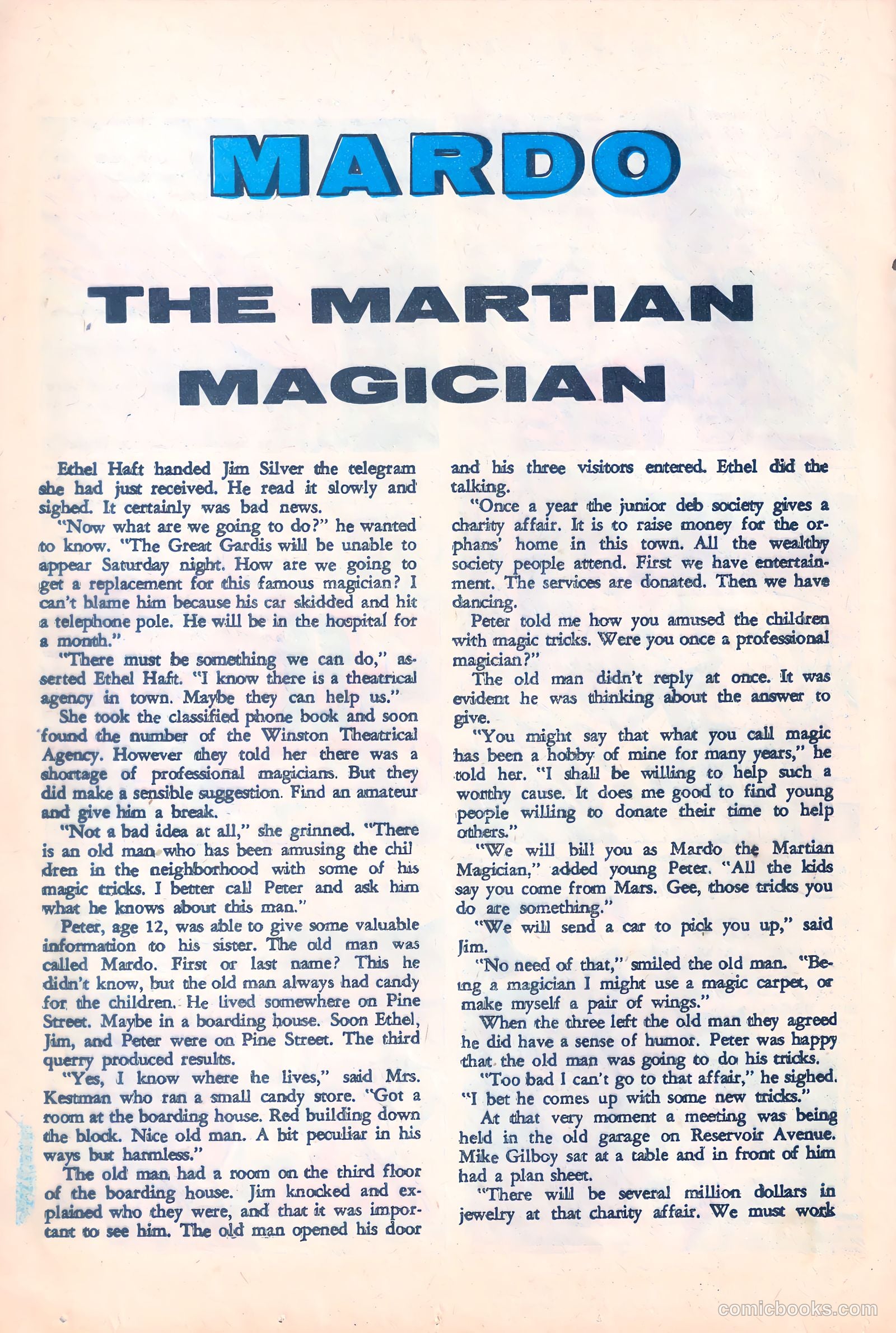 Mysteries of Unexplored Worlds #27 (1961) — page 20 of 36
