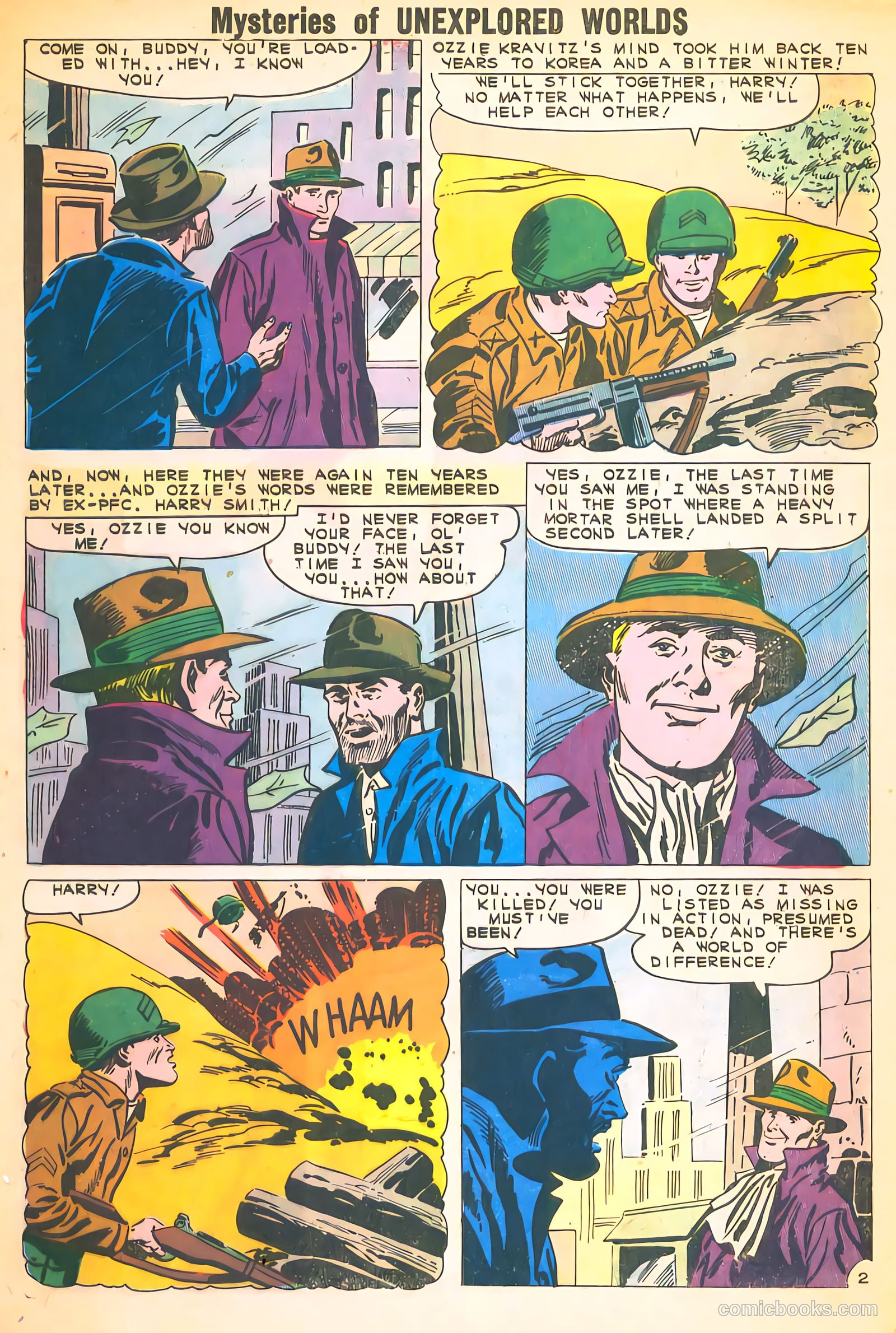 Mysteries of Unexplored Worlds #28 (1962) — page 4 of 36