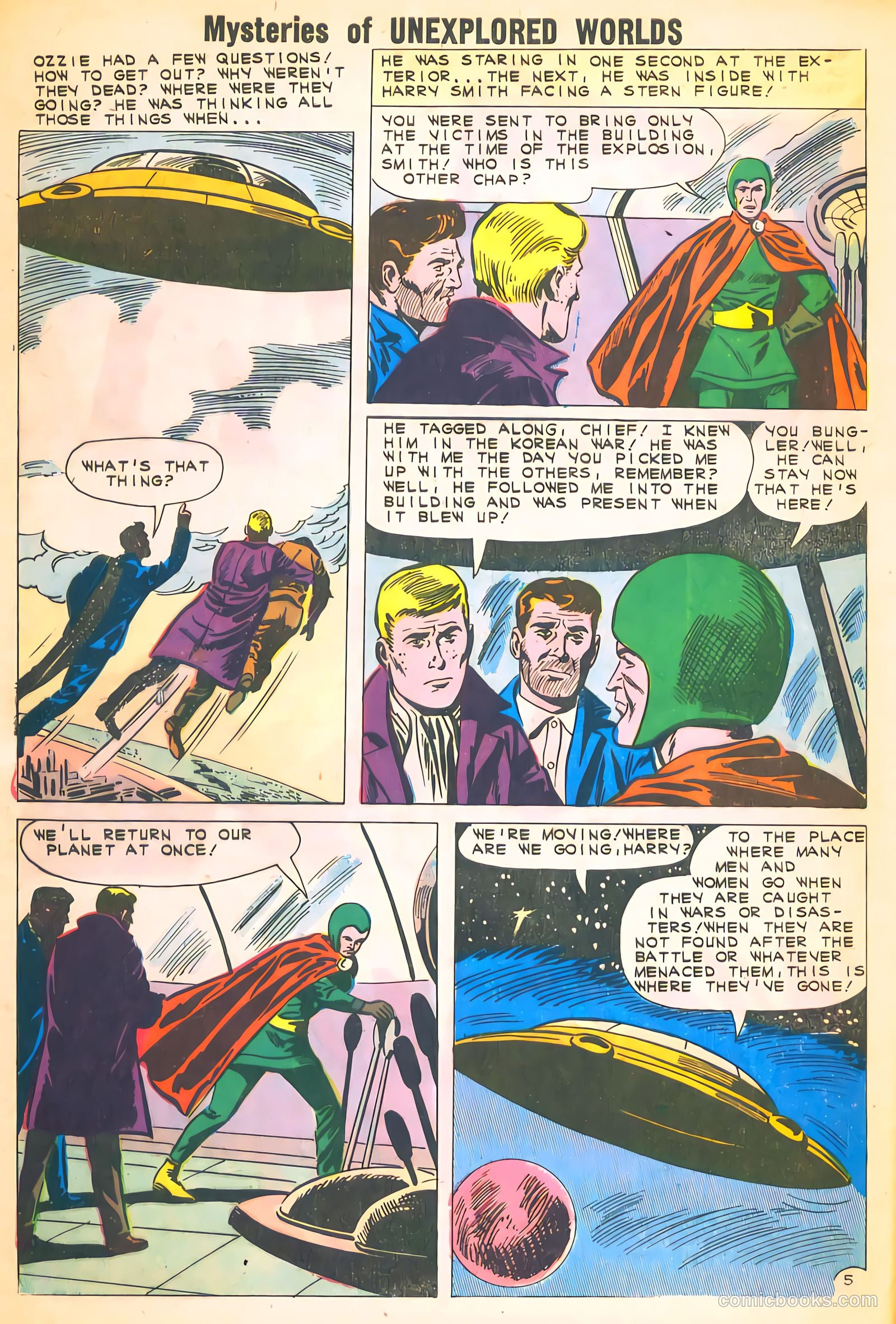 Mysteries of Unexplored Worlds #28 (1962) — page 8 of 36