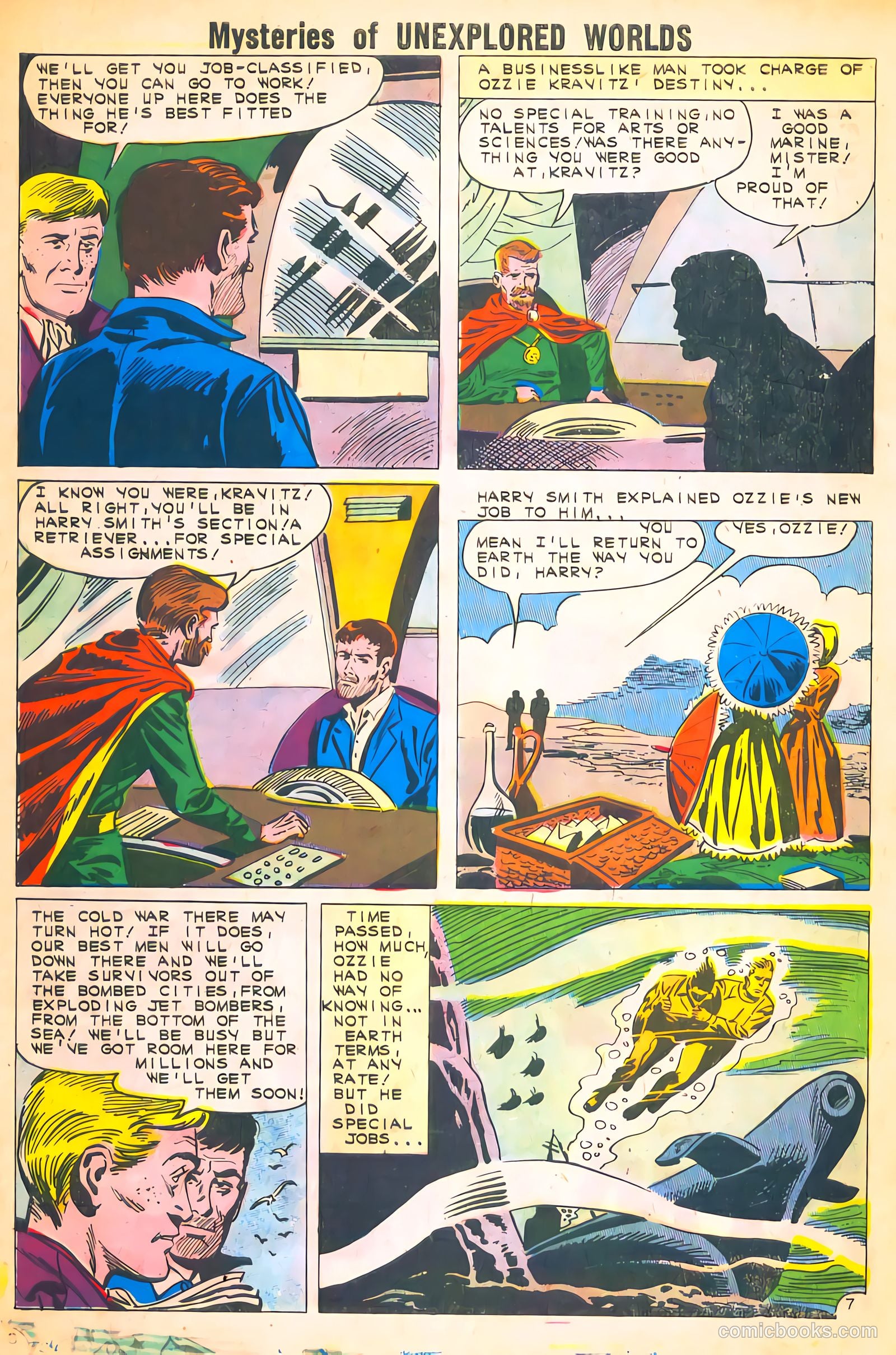 Mysteries of Unexplored Worlds #28 (1962) — page 10 of 36