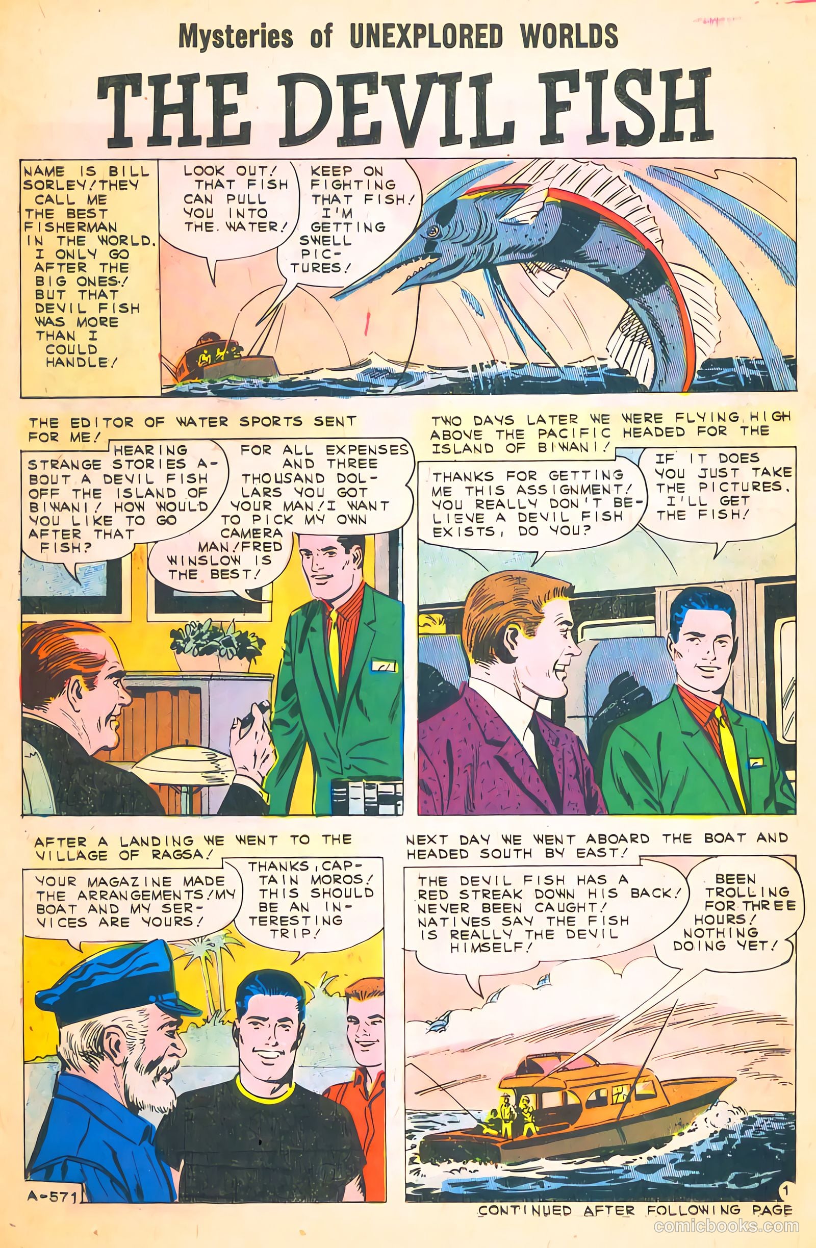 Mysteries of Unexplored Worlds #28 (1962) — page 14 of 36