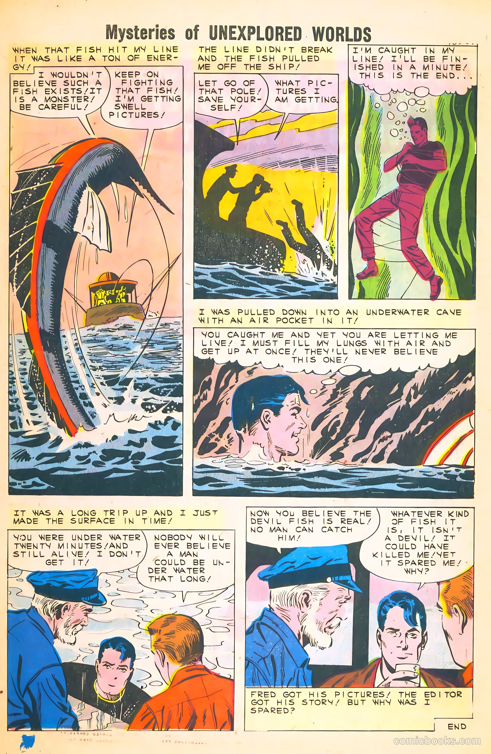 Mysteries of Unexplored Worlds #28 (1962) — page 16 of 36