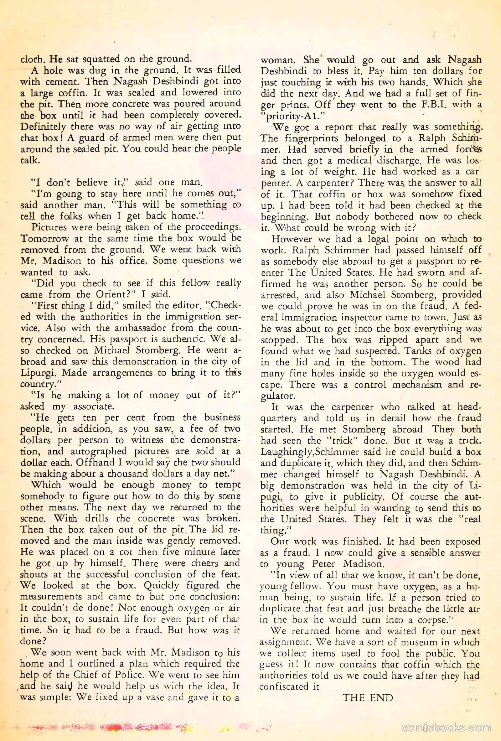 Mysteries of Unexplored Worlds #28 (1962) — page 21 of 36
