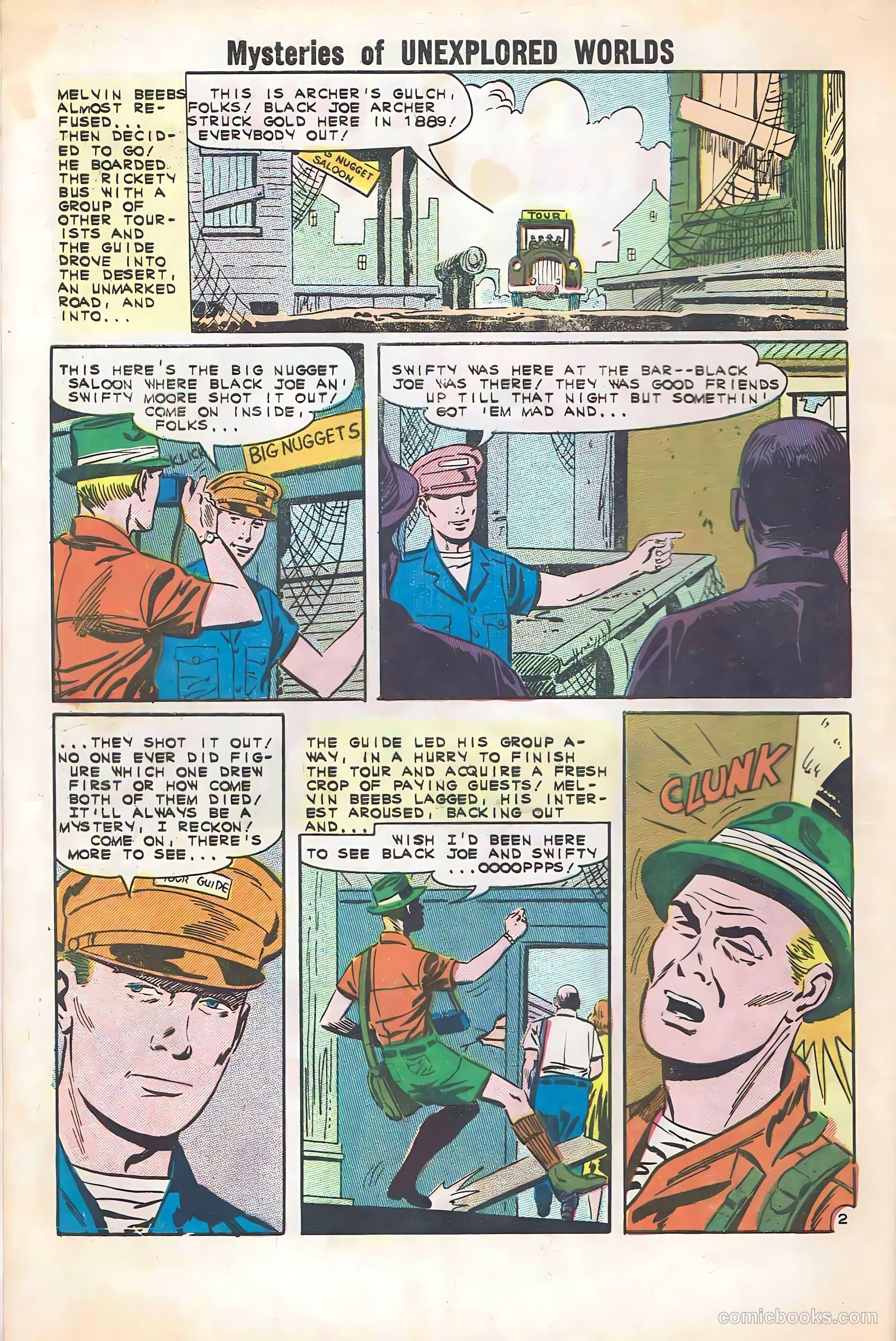 Mysteries of Unexplored Worlds #29 (1962) — page 4 of 36