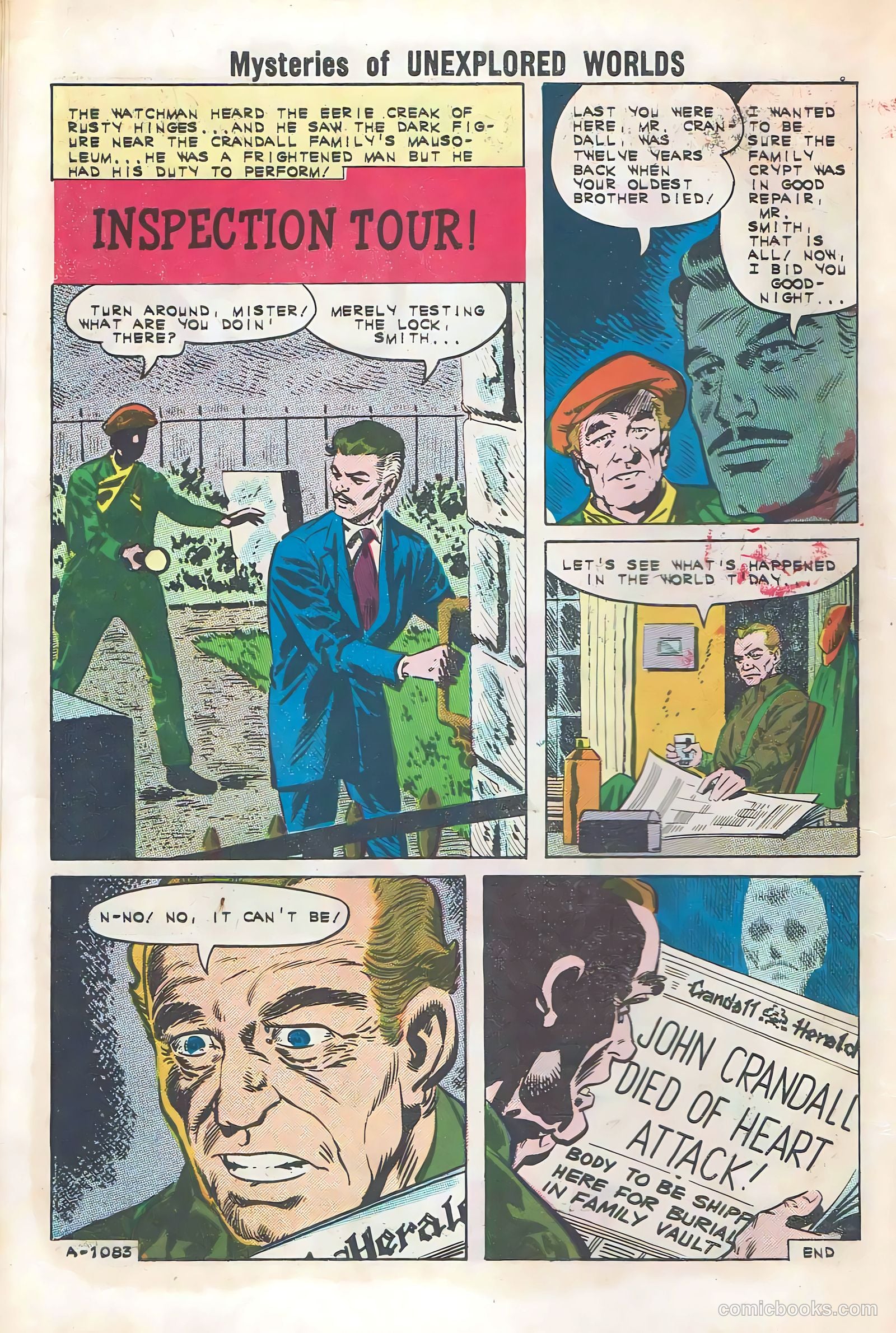 Mysteries of Unexplored Worlds #29 (1962) — page 10 of 36