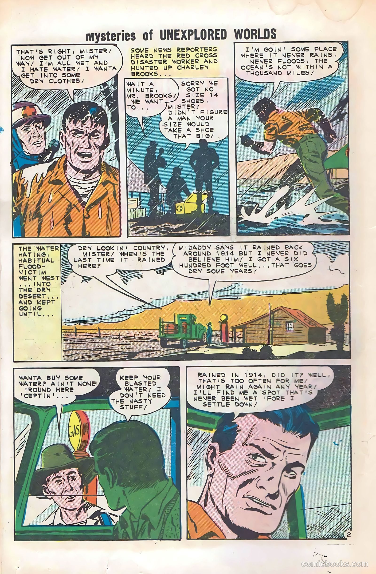 Mysteries of Unexplored Worlds #29 (1962) — page 16 of 36