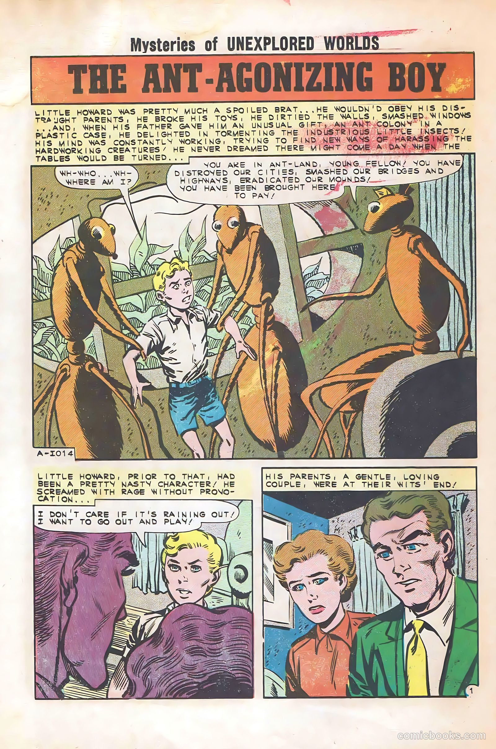 Mysteries of Unexplored Worlds #29 (1962) — page 26 of 36