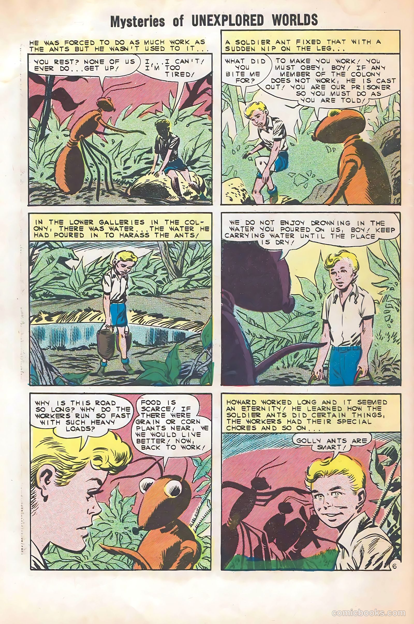 Mysteries of Unexplored Worlds #29 (1962) — page 32 of 36