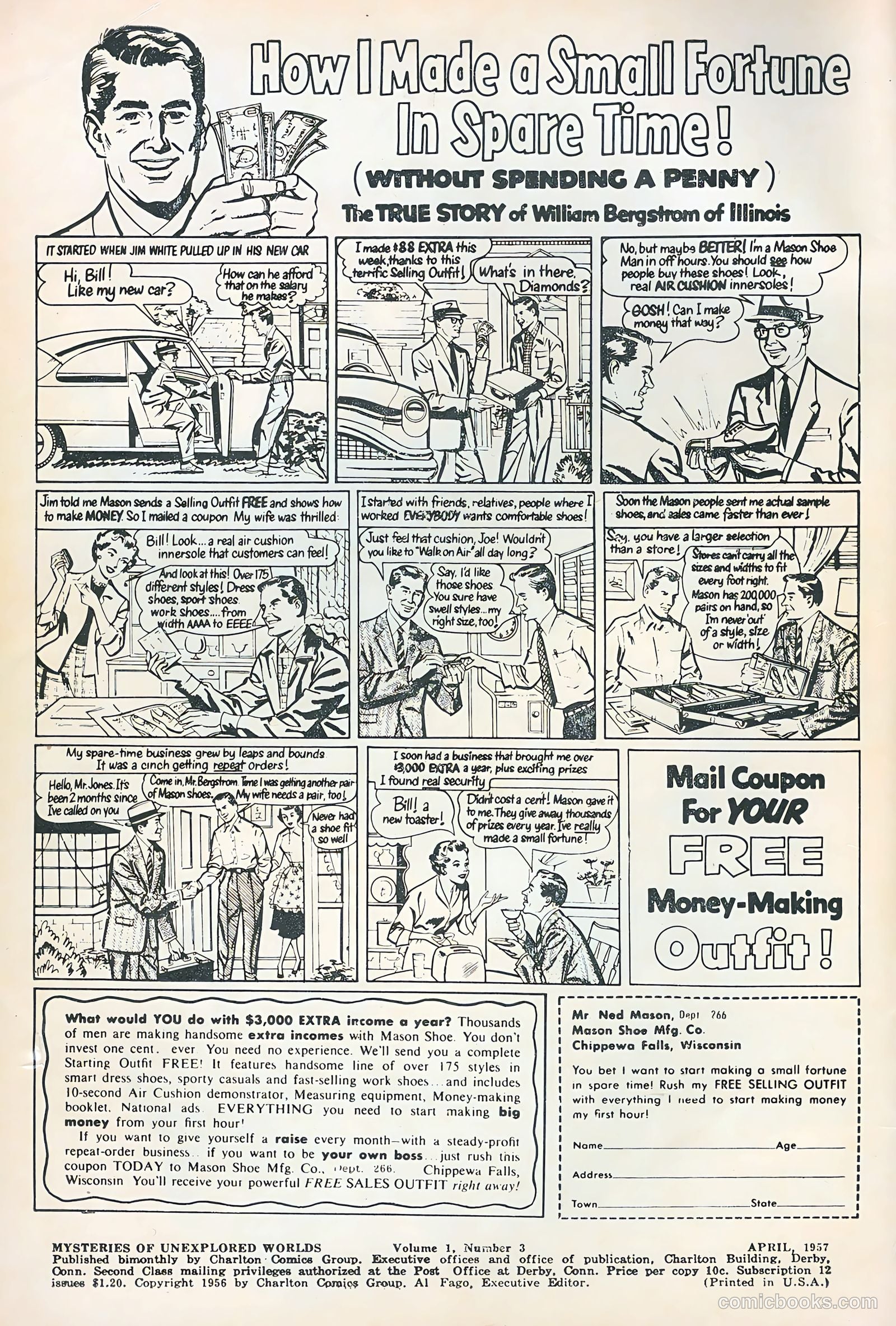 Mysteries of Unexplored Worlds #3 (1957) — page 2 of 36