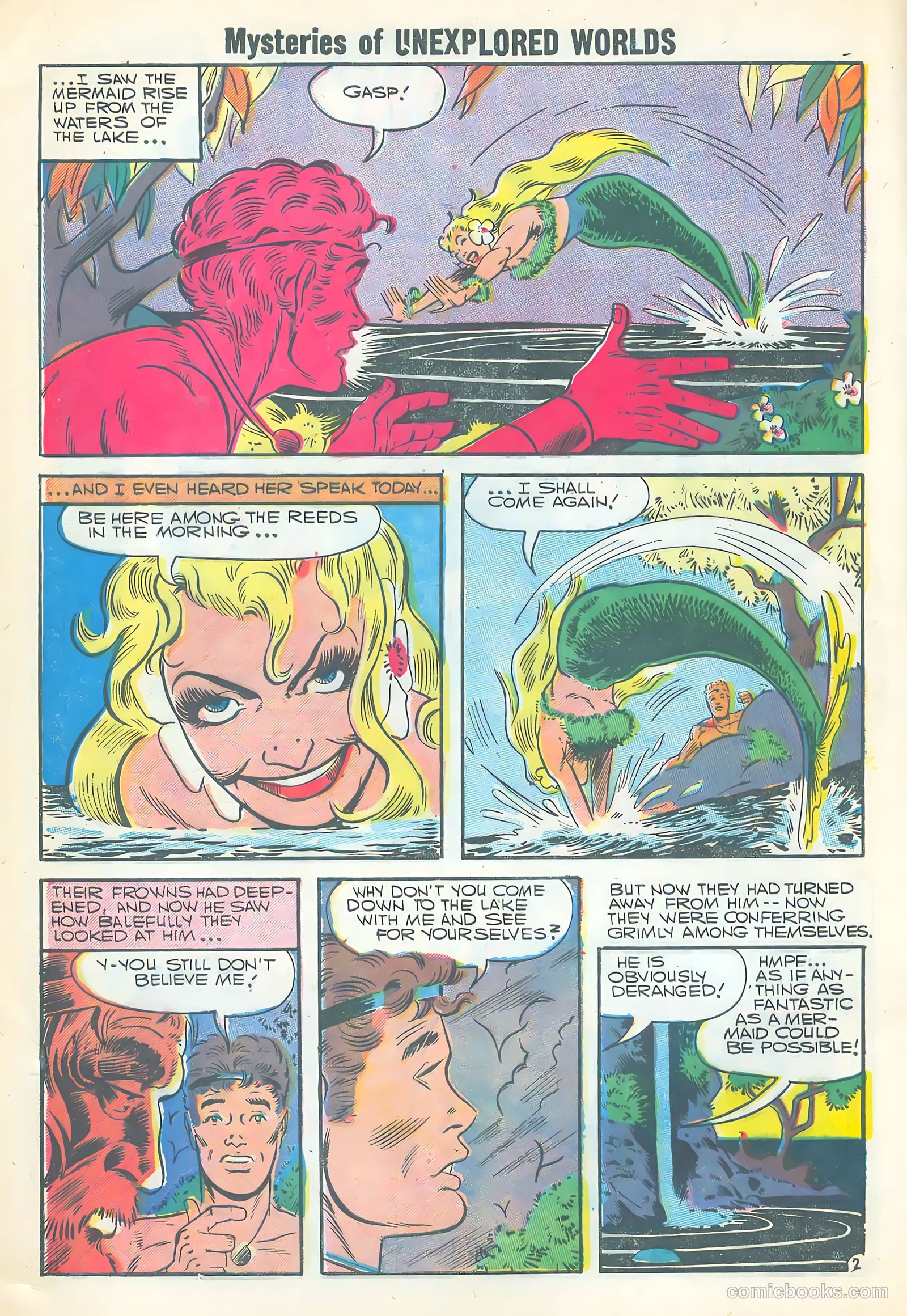 Mysteries of Unexplored Worlds #3 (1957) — page 4 of 36