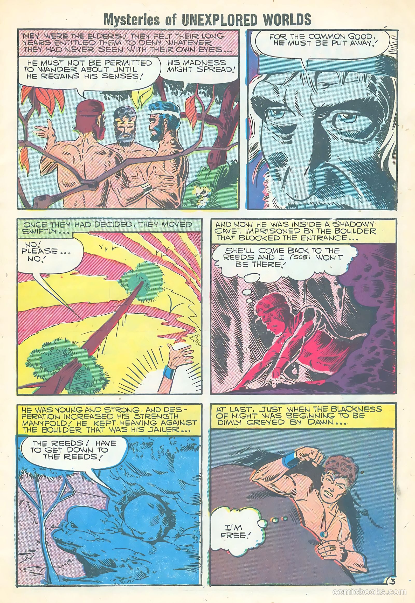 Mysteries of Unexplored Worlds #3 (1957) — page 5 of 36