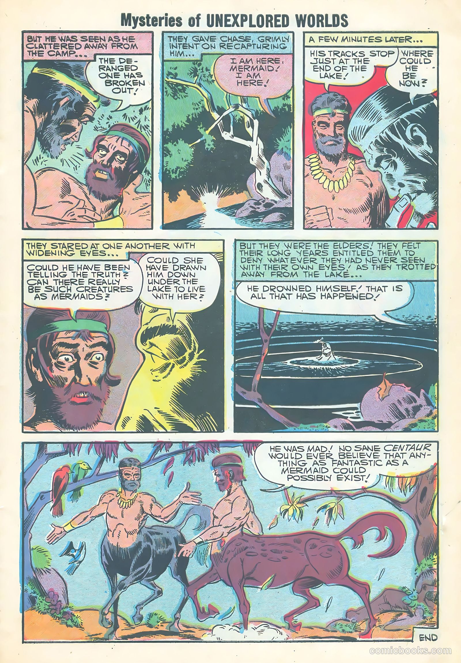 Mysteries of Unexplored Worlds #3 (1957) — page 7 of 36