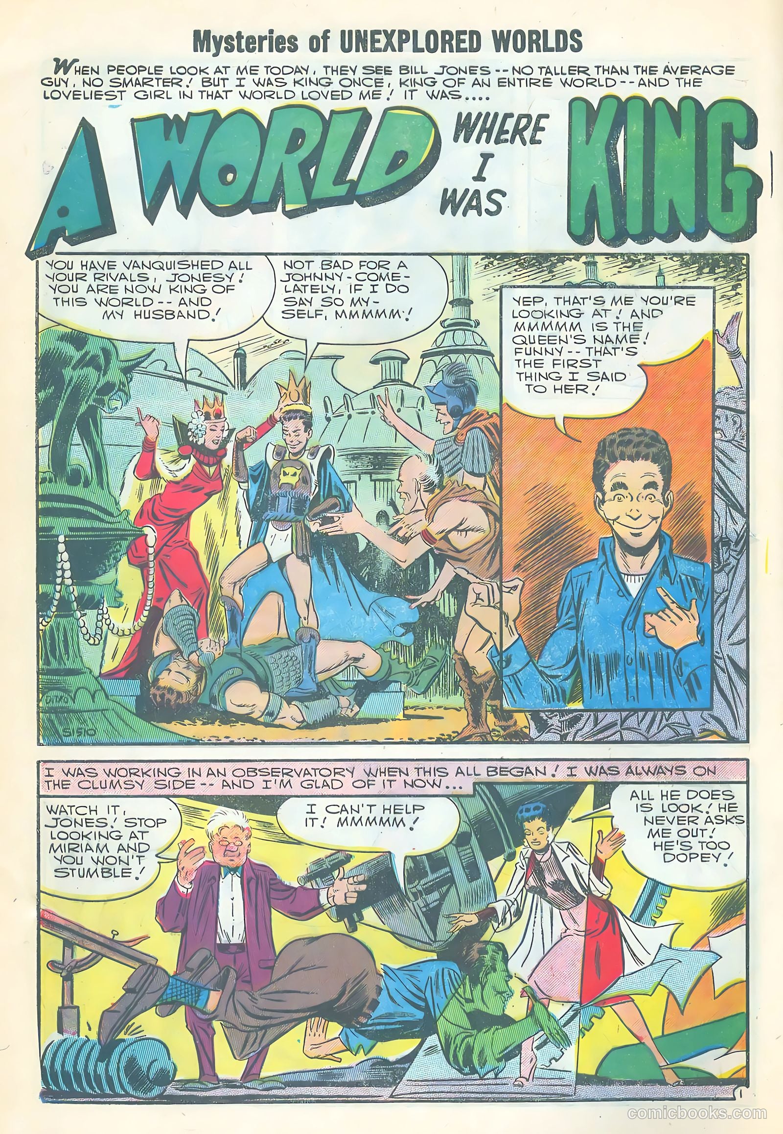 Mysteries of Unexplored Worlds #3 (1957) — page 8 of 36