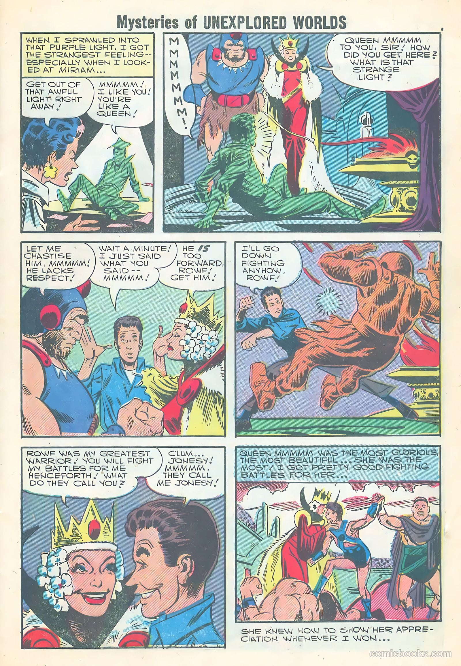 Mysteries of Unexplored Worlds #3 (1957) — page 9 of 36