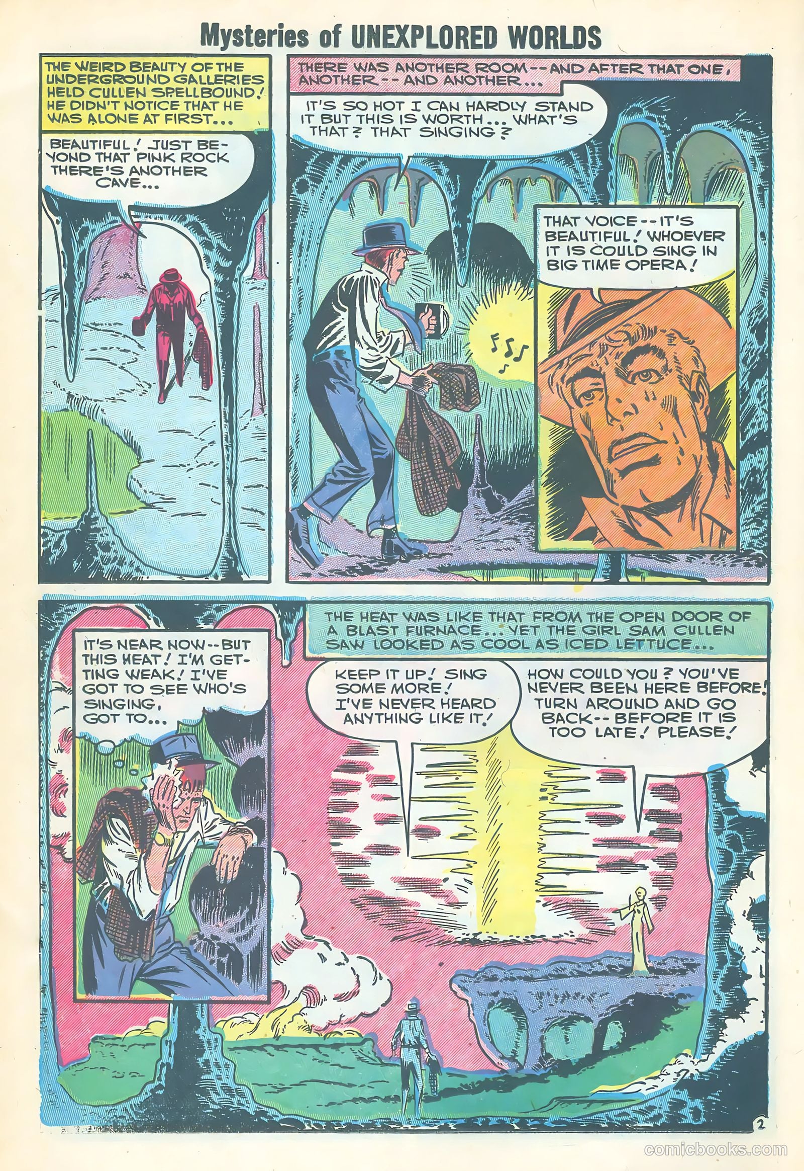 Mysteries of Unexplored Worlds #3 (1957) — page 14 of 36