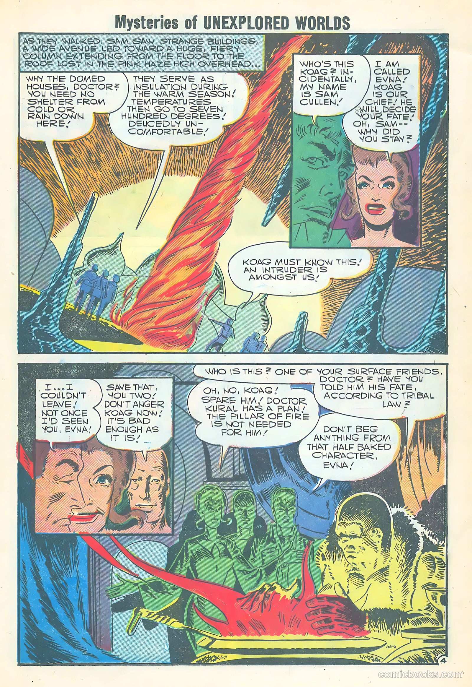 Mysteries of Unexplored Worlds #3 (1957) — page 17 of 36