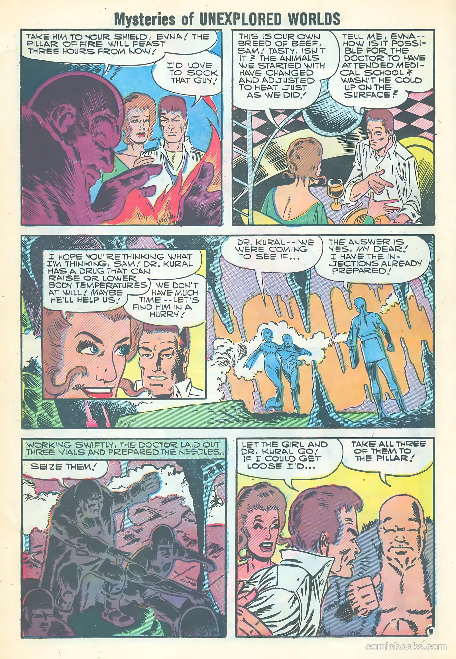 Mysteries of Unexplored Worlds #3 (1957) — page 18 of 36