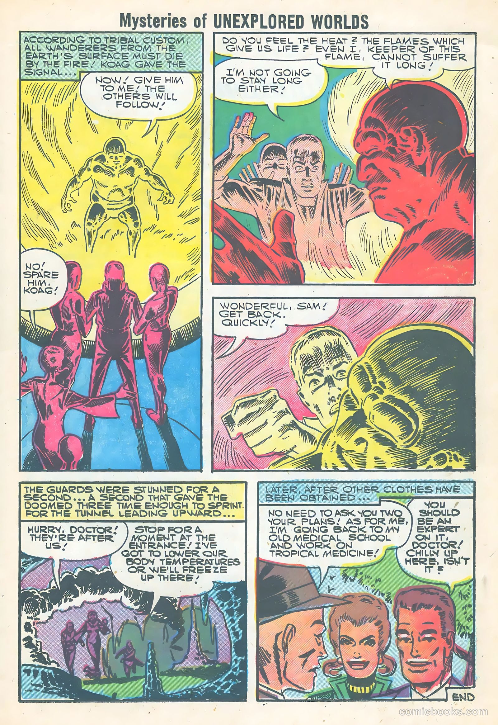 Mysteries of Unexplored Worlds #3 (1957) — page 19 of 36