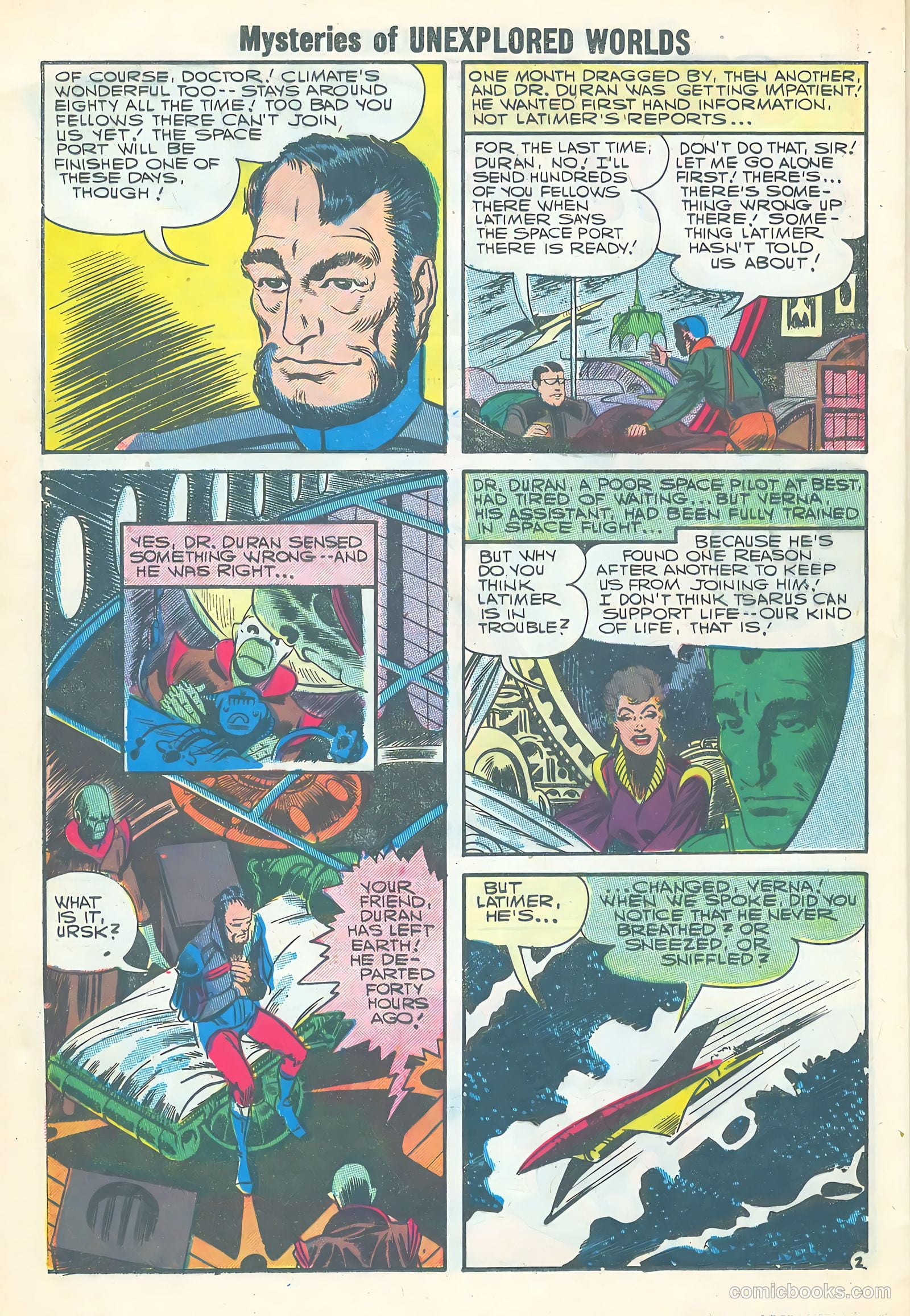 Mysteries of Unexplored Worlds #3 (1957) — page 24 of 36