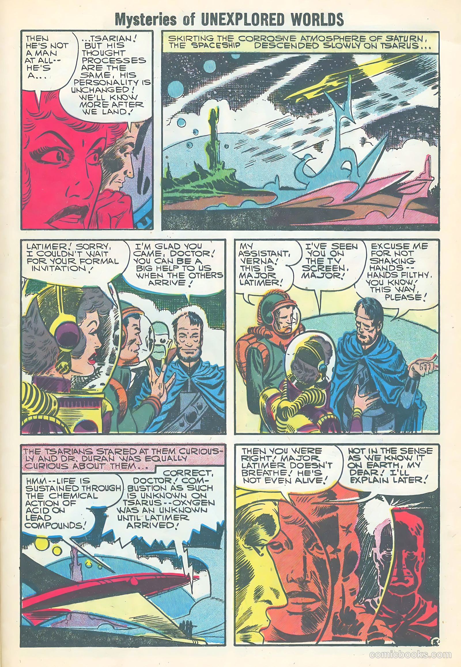 Mysteries of Unexplored Worlds #3 (1957) — page 25 of 36