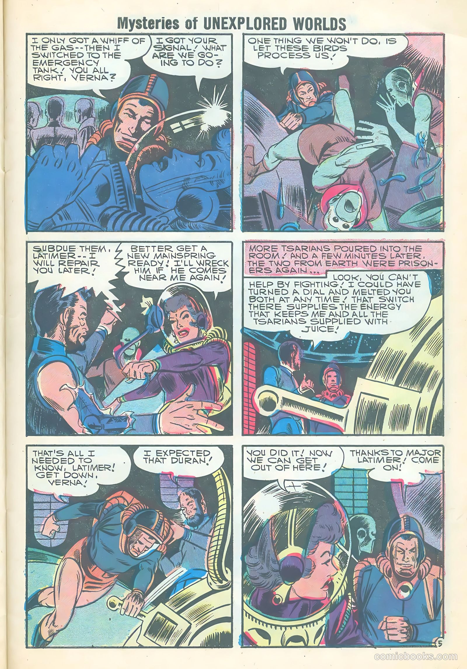 Mysteries of Unexplored Worlds #3 (1957) — page 27 of 36