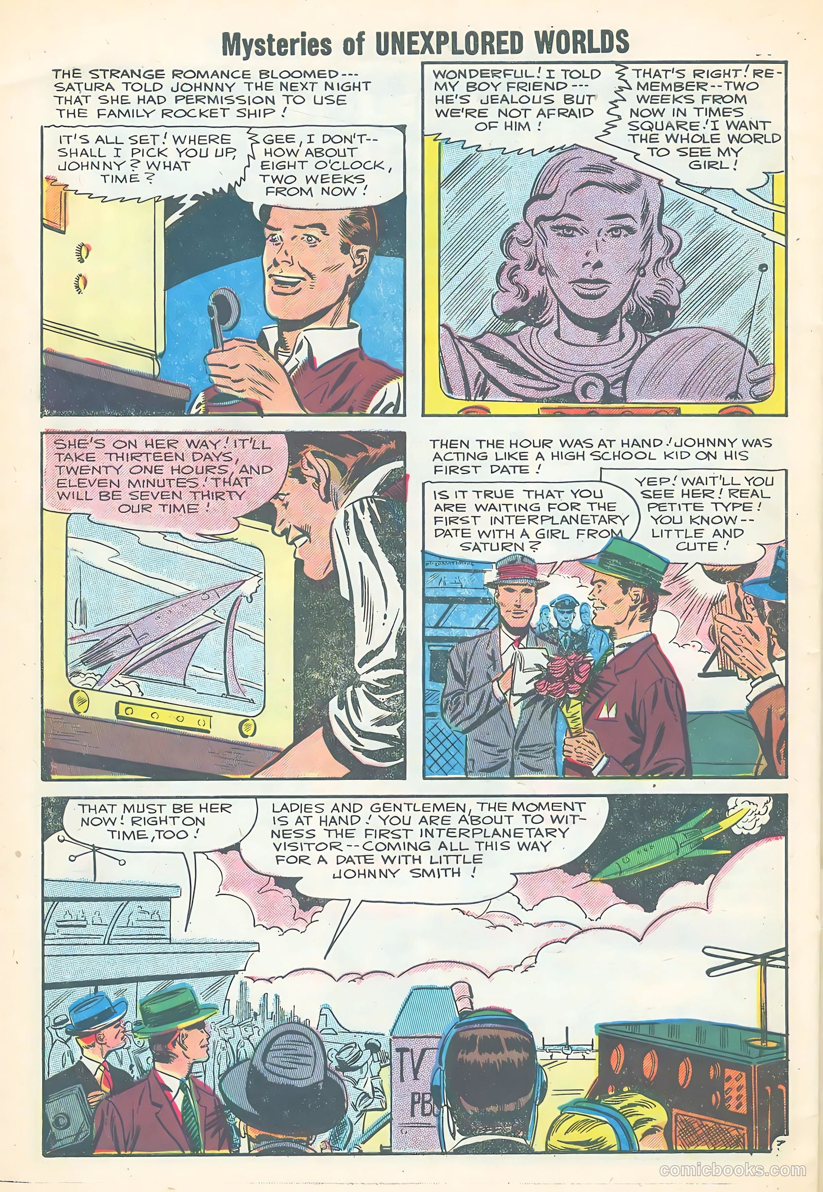 Mysteries of Unexplored Worlds #3 (1957) — page 32 of 36