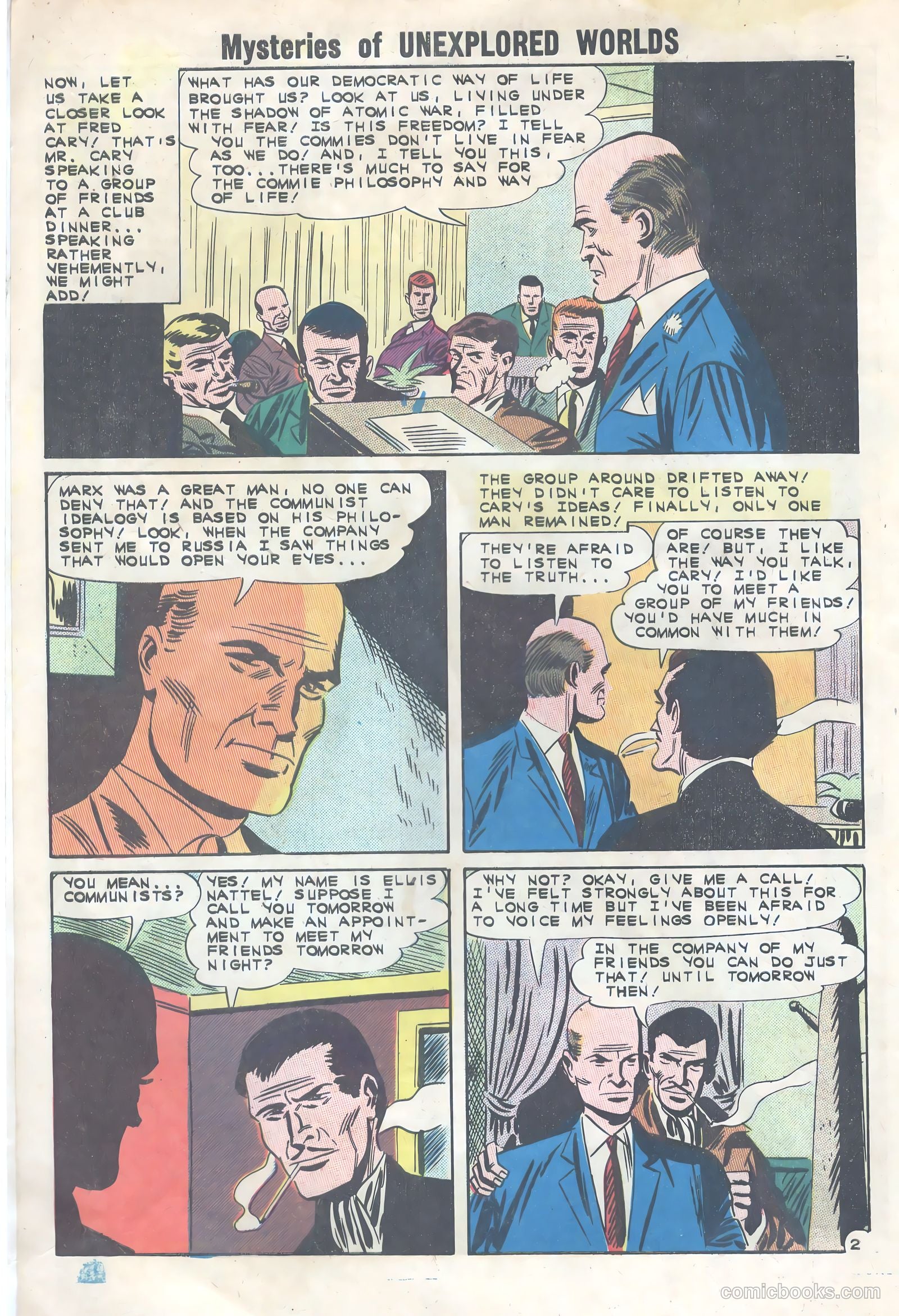Mysteries of Unexplored Worlds #30 (1962) — page 4 of 36