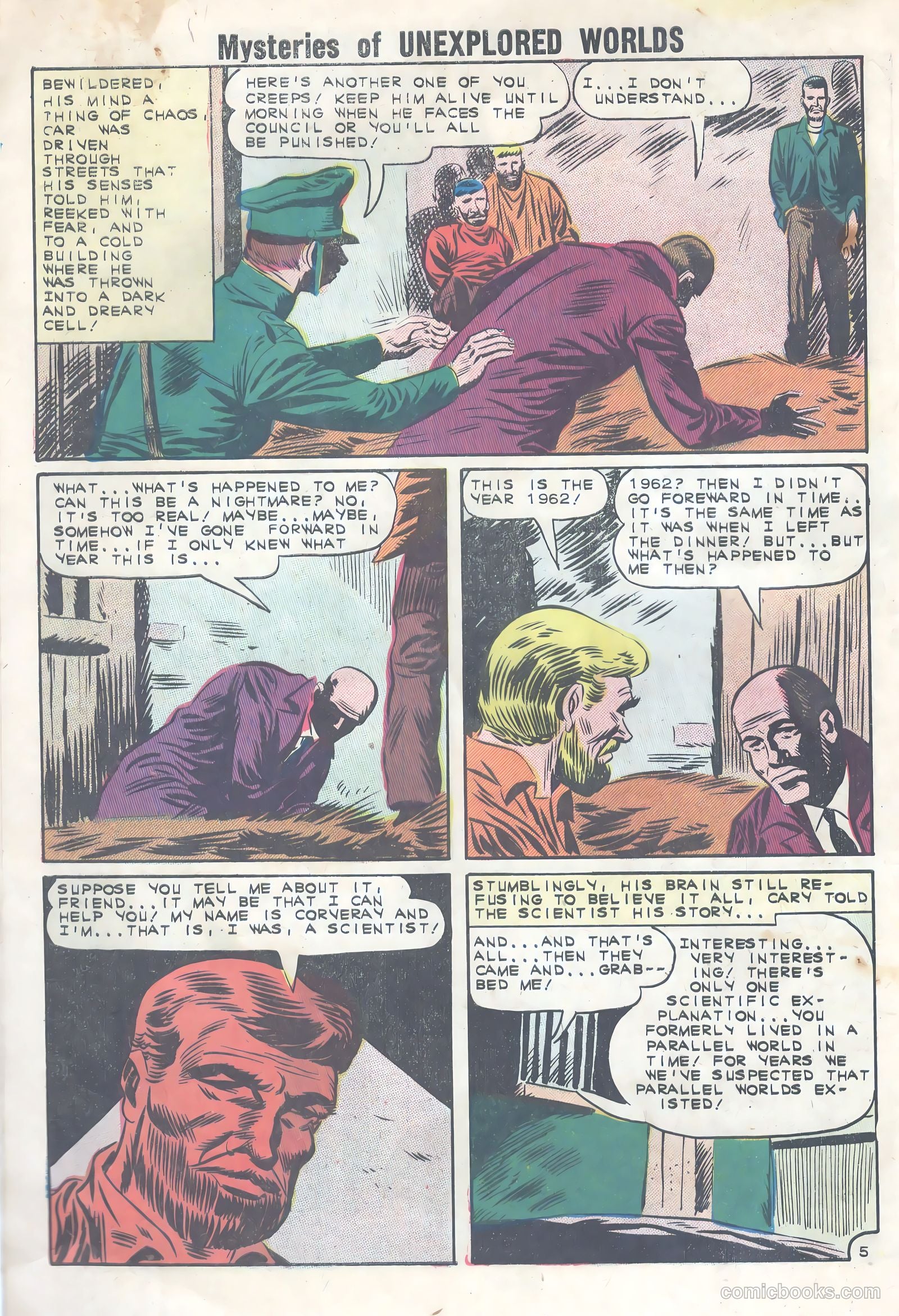 Mysteries of Unexplored Worlds #30 (1962) — page 8 of 36