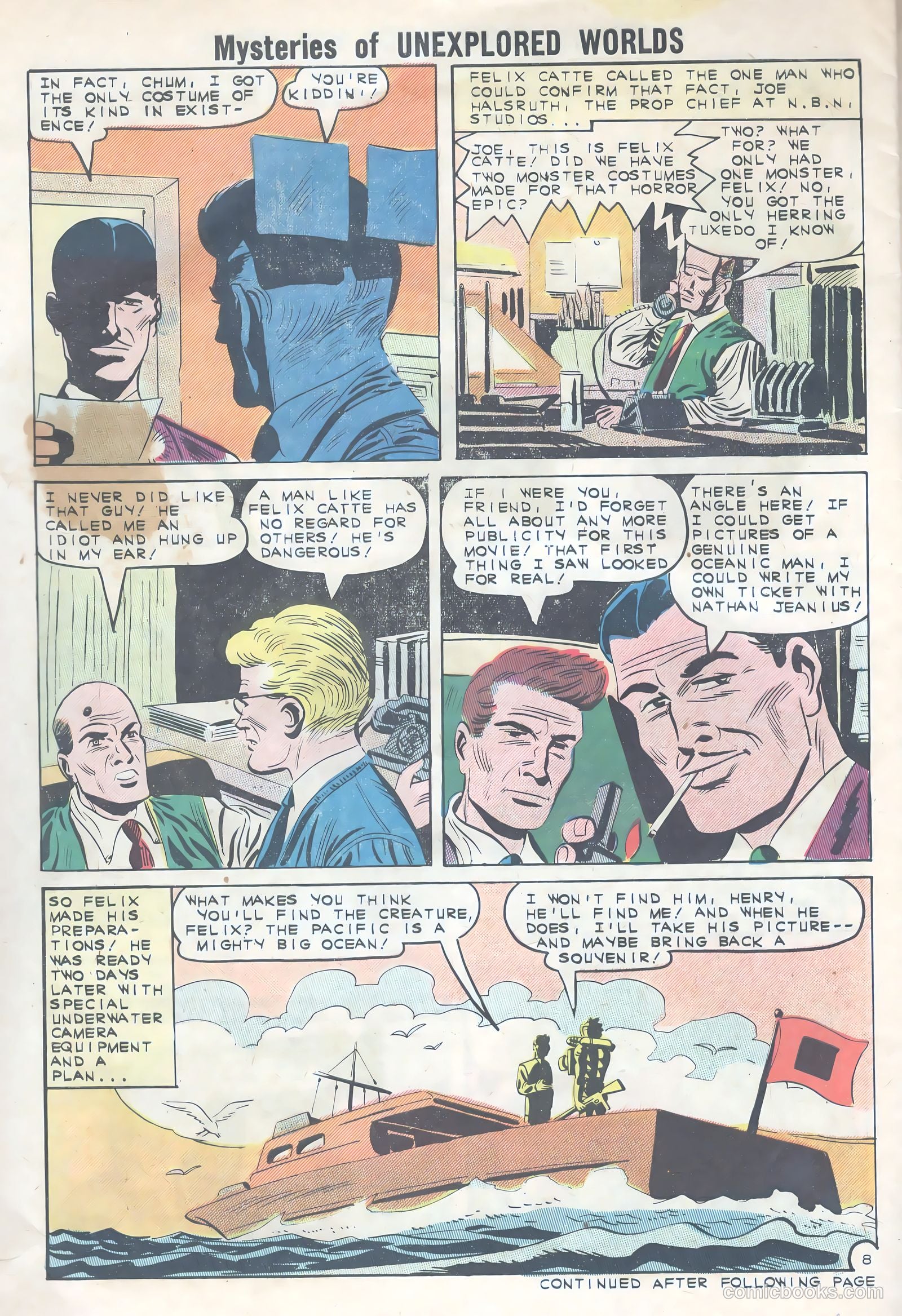 Mysteries of Unexplored Worlds #30 (1962) — page 30 of 36