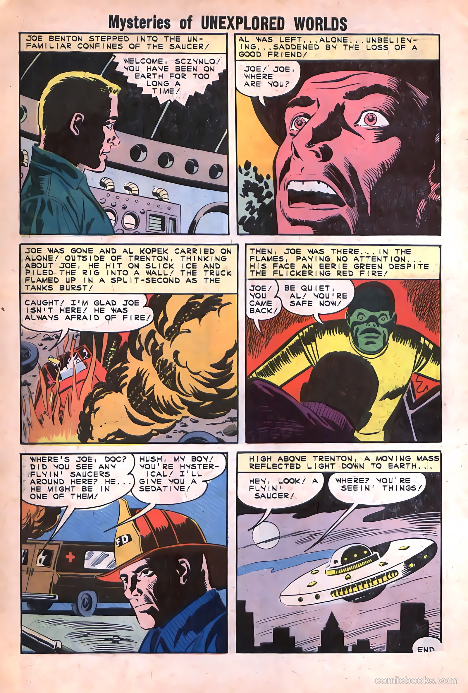 Mysteries of Unexplored Worlds #31 (1962) — page 10 of 36
