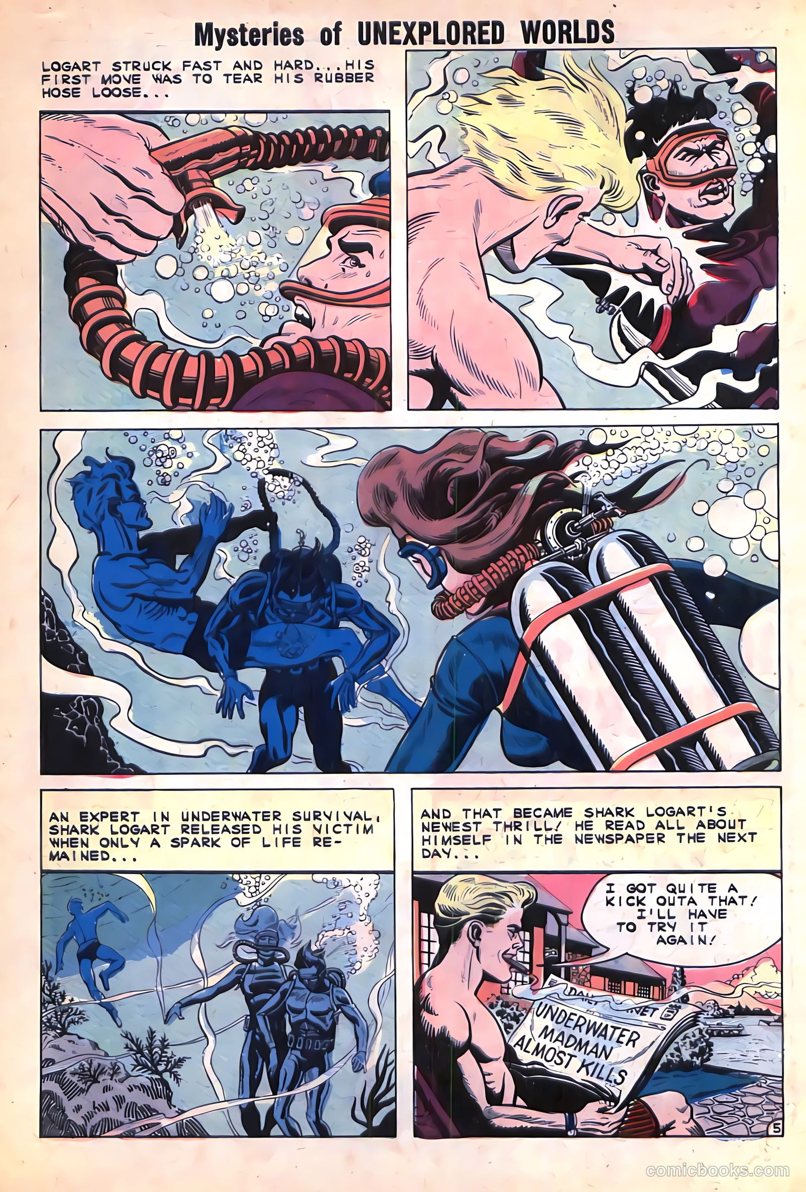 Mysteries of Unexplored Worlds #31 (1962) — page 32 of 36
