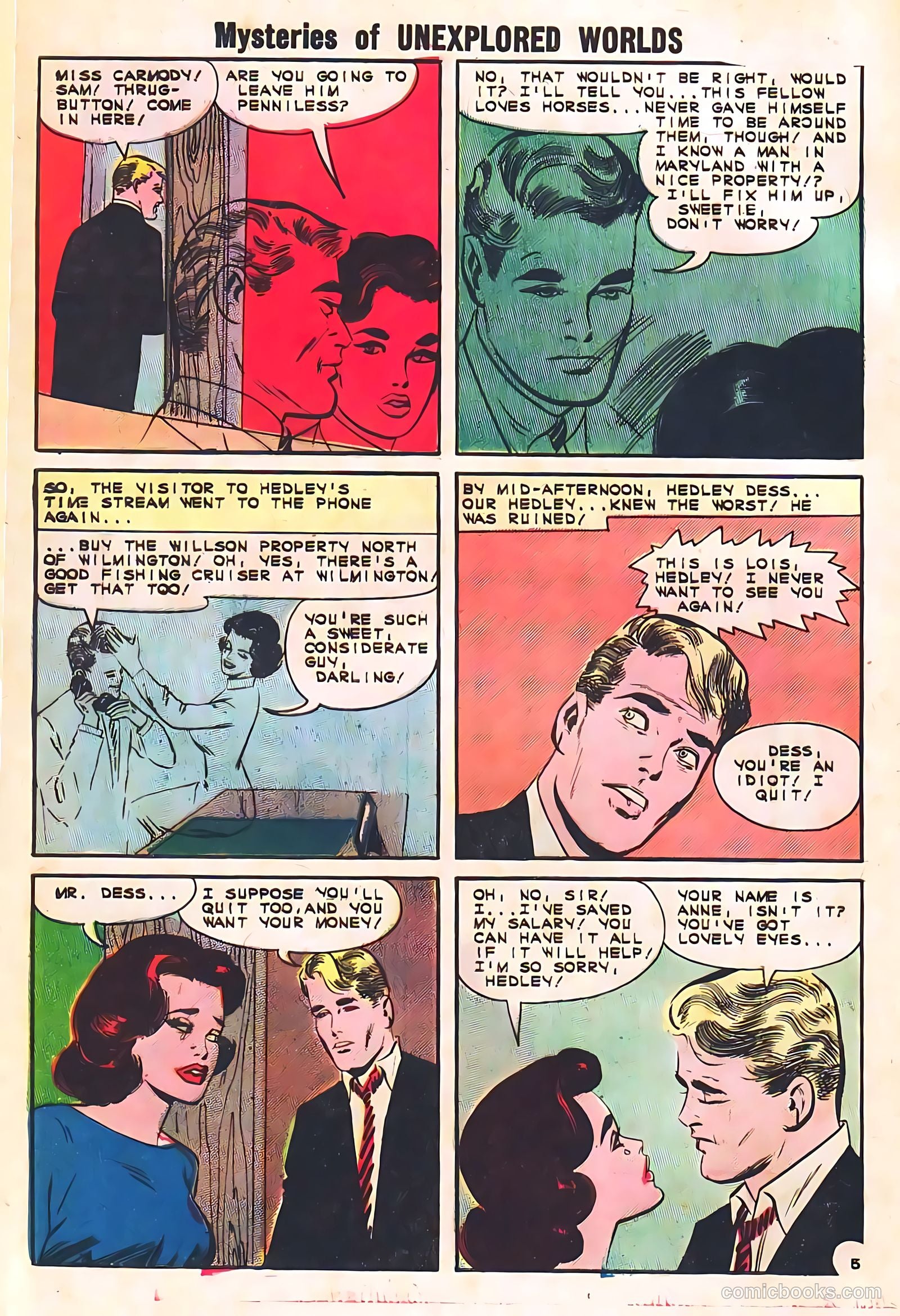 Mysteries of Unexplored Worlds #32 (1962) — page 8 of 36