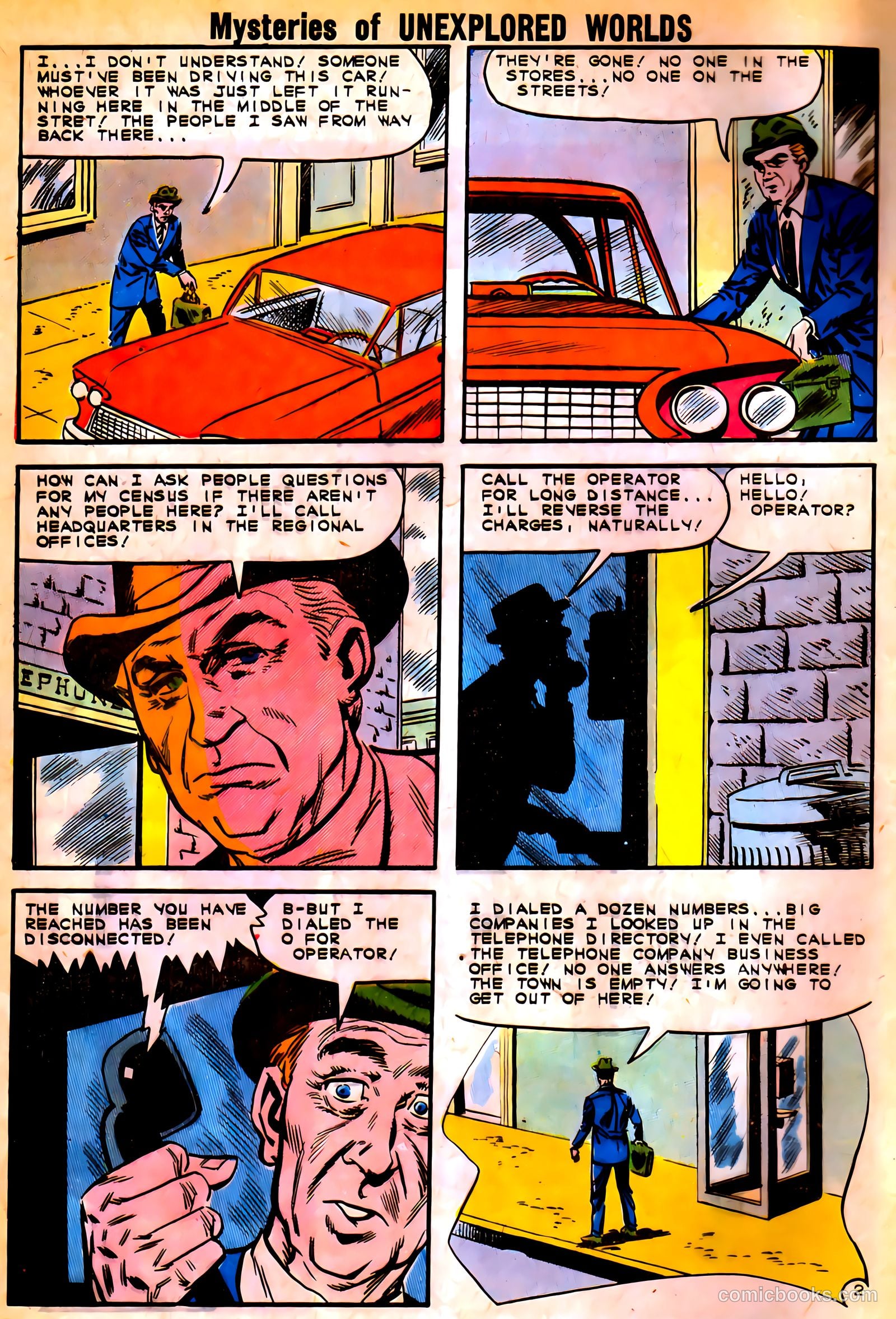 Mysteries of Unexplored Worlds #33 (1962) — page 4 of 36