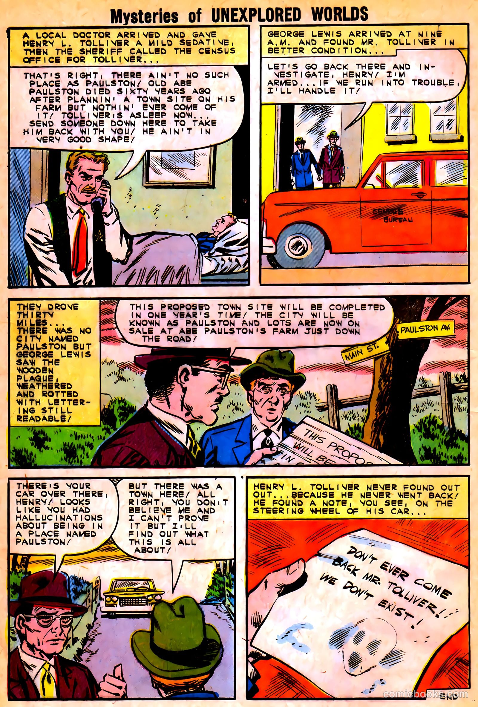 Mysteries of Unexplored Worlds #33 (1962) — page 8 of 36