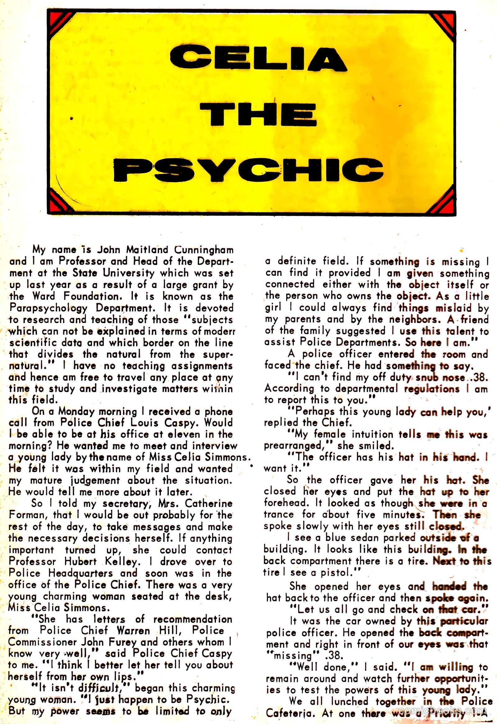 Mysteries of Unexplored Worlds #33 (1962) — page 20 of 36