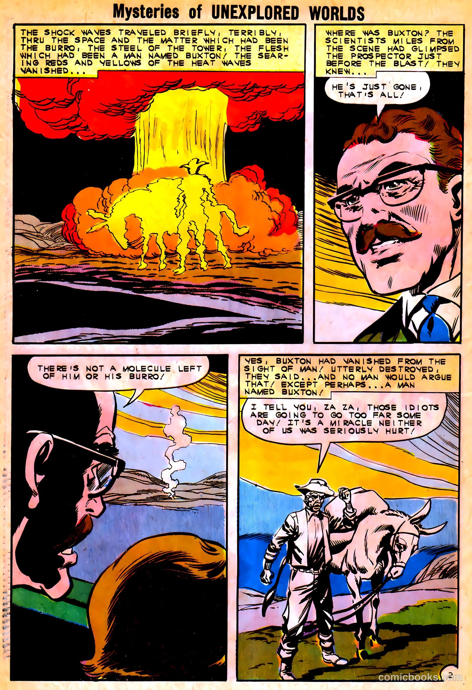 Mysteries of Unexplored Worlds #33 (1962) — page 28 of 36