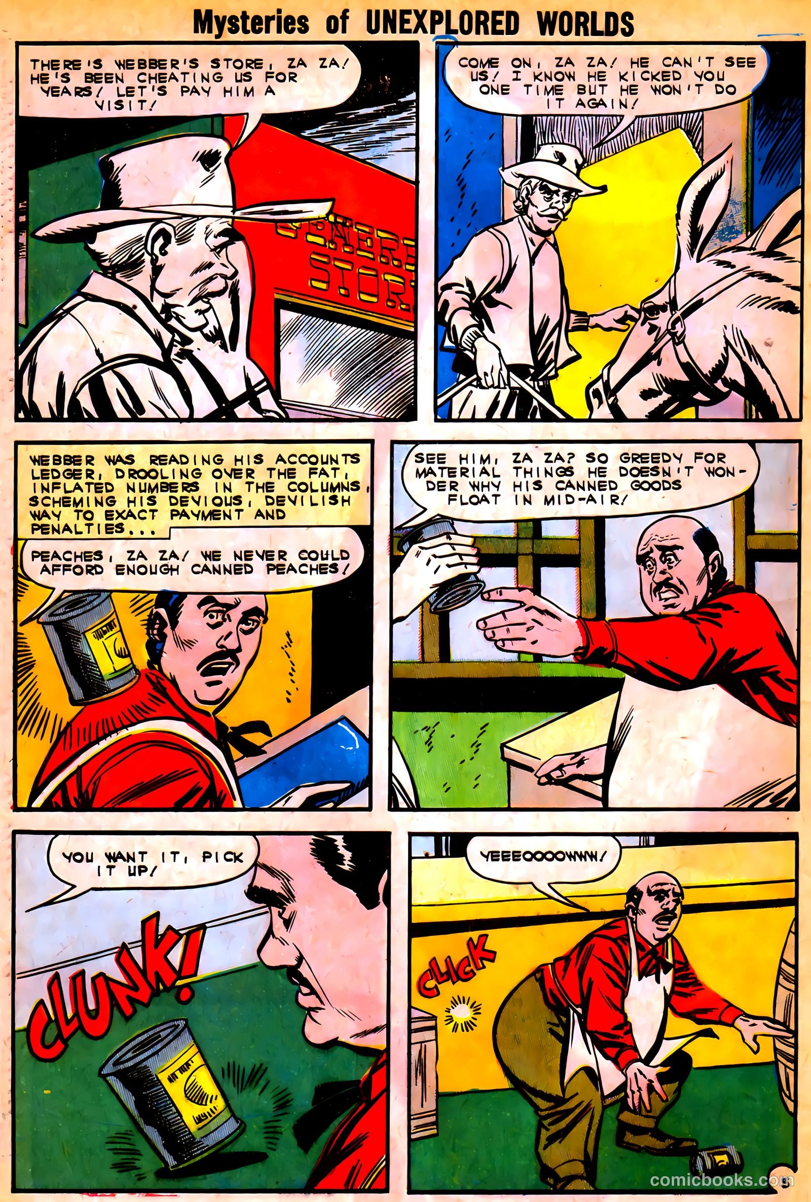 Mysteries of Unexplored Worlds #33 (1962) — page 32 of 36