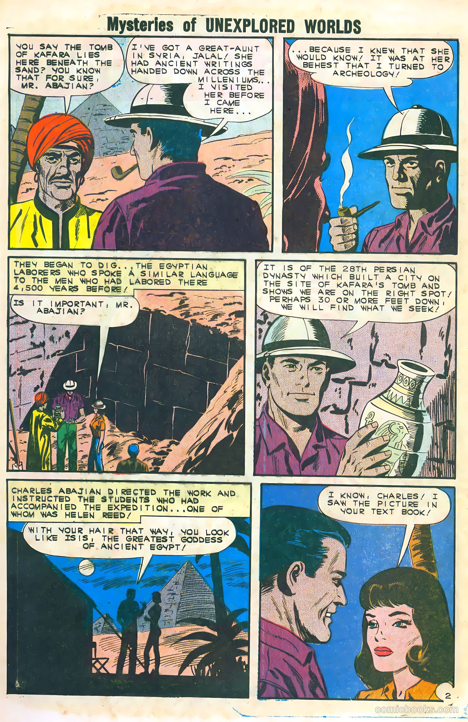 Mysteries of Unexplored Worlds #34 (1963) — page 8 of 36