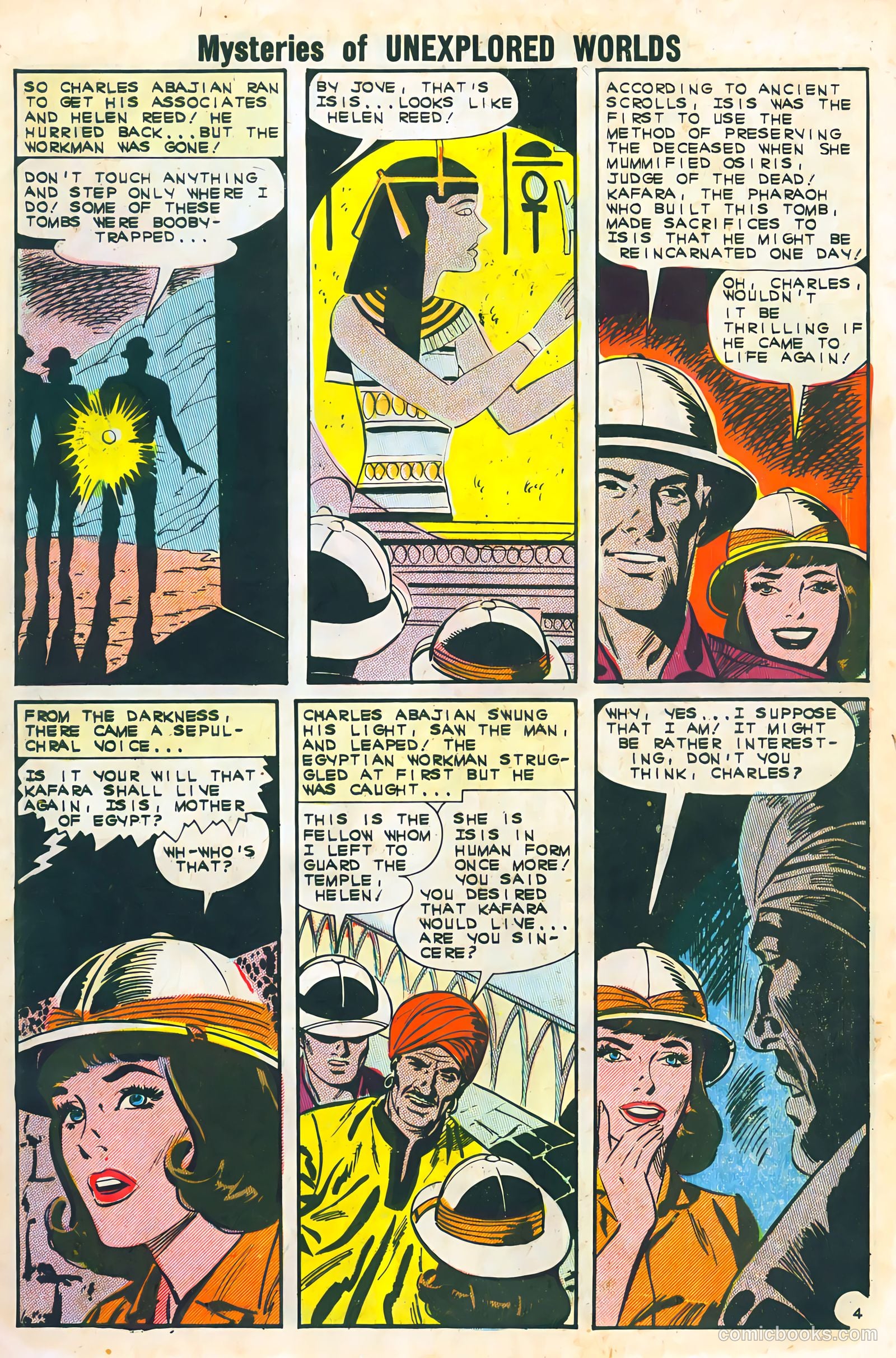 Mysteries of Unexplored Worlds #34 (1963) — page 10 of 36