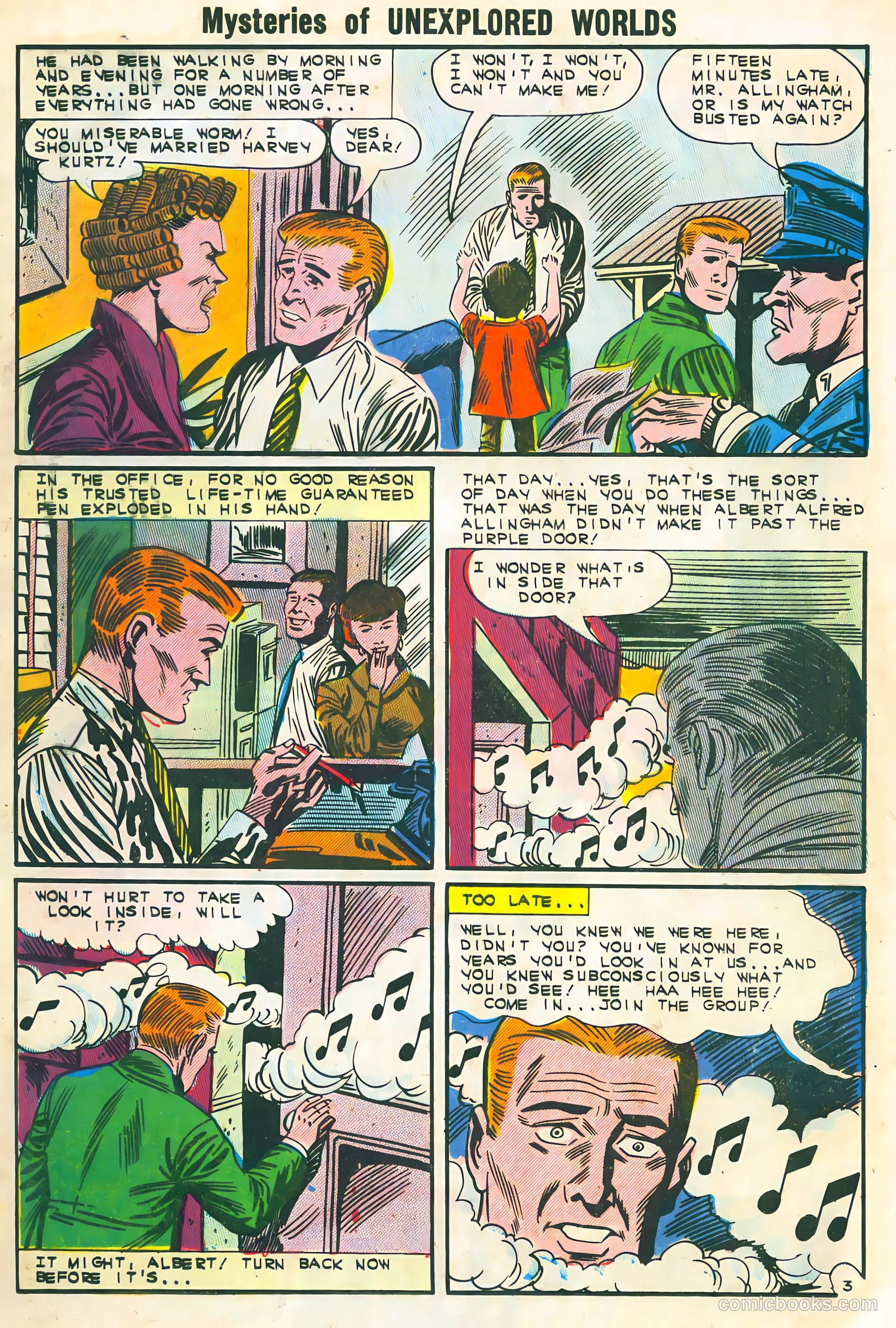 Mysteries of Unexplored Worlds #34 (1963) — page 16 of 36