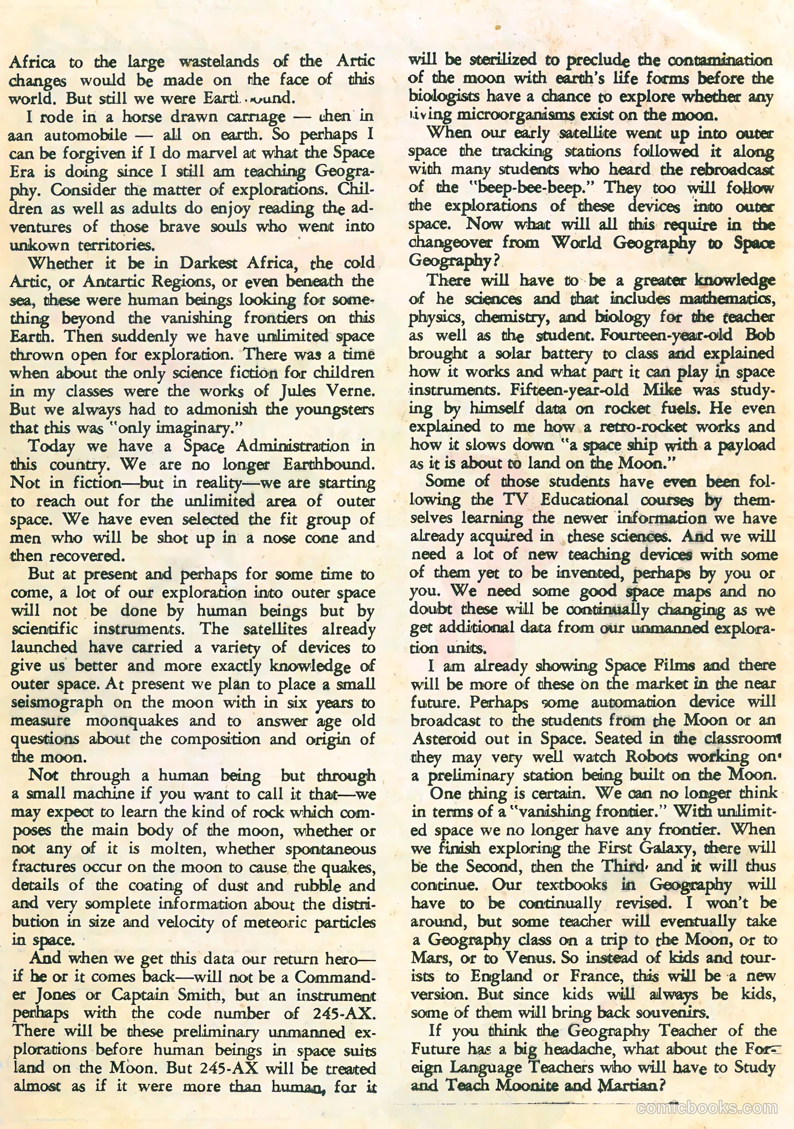 Mysteries of Unexplored Worlds #34 (1963) — page 21 of 36